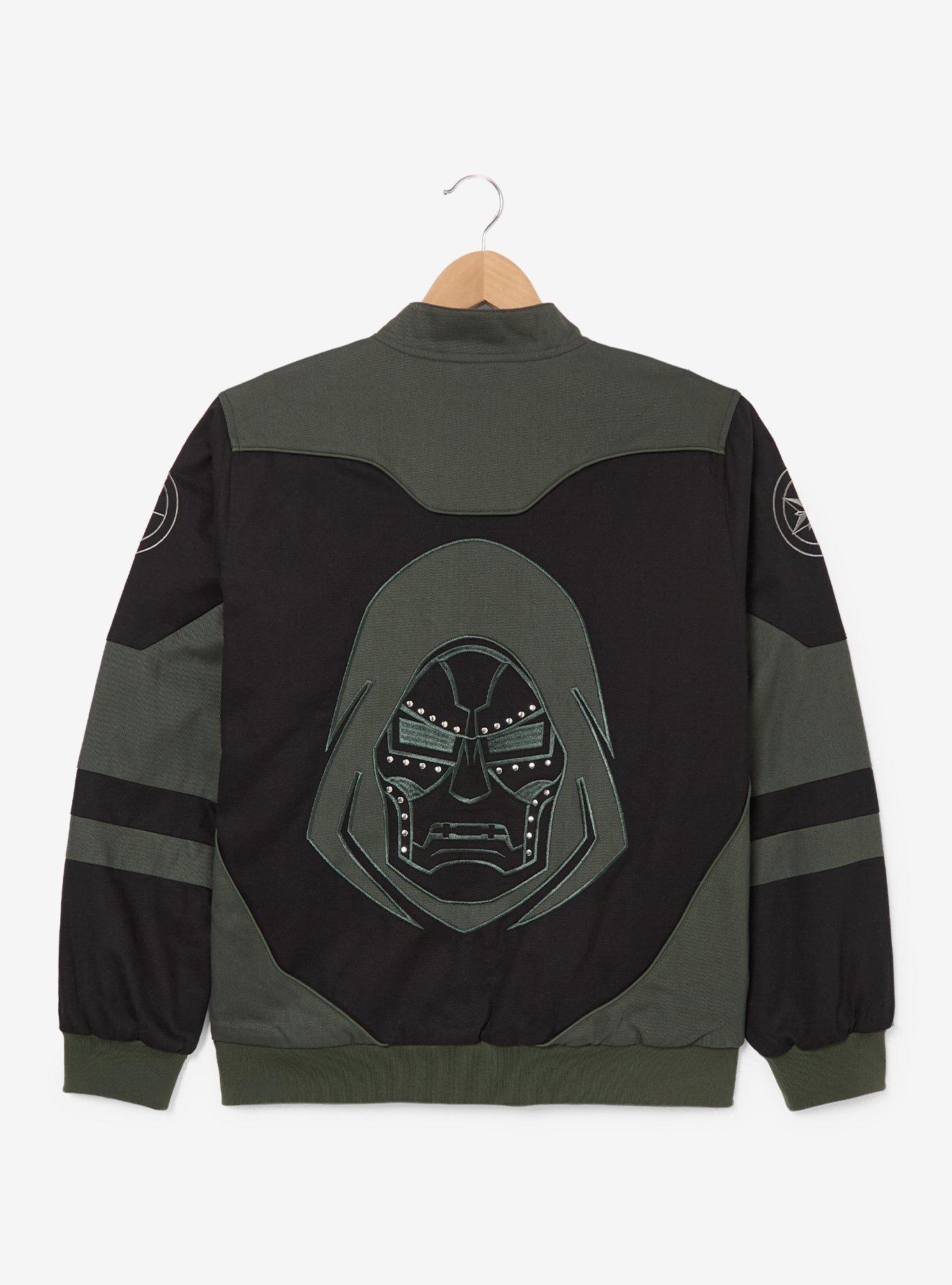 Marvel Avengers: Doomsday Doctor Doom Moto Jacket - BoxLunch Exclusive, BLACK, alternate - view 3