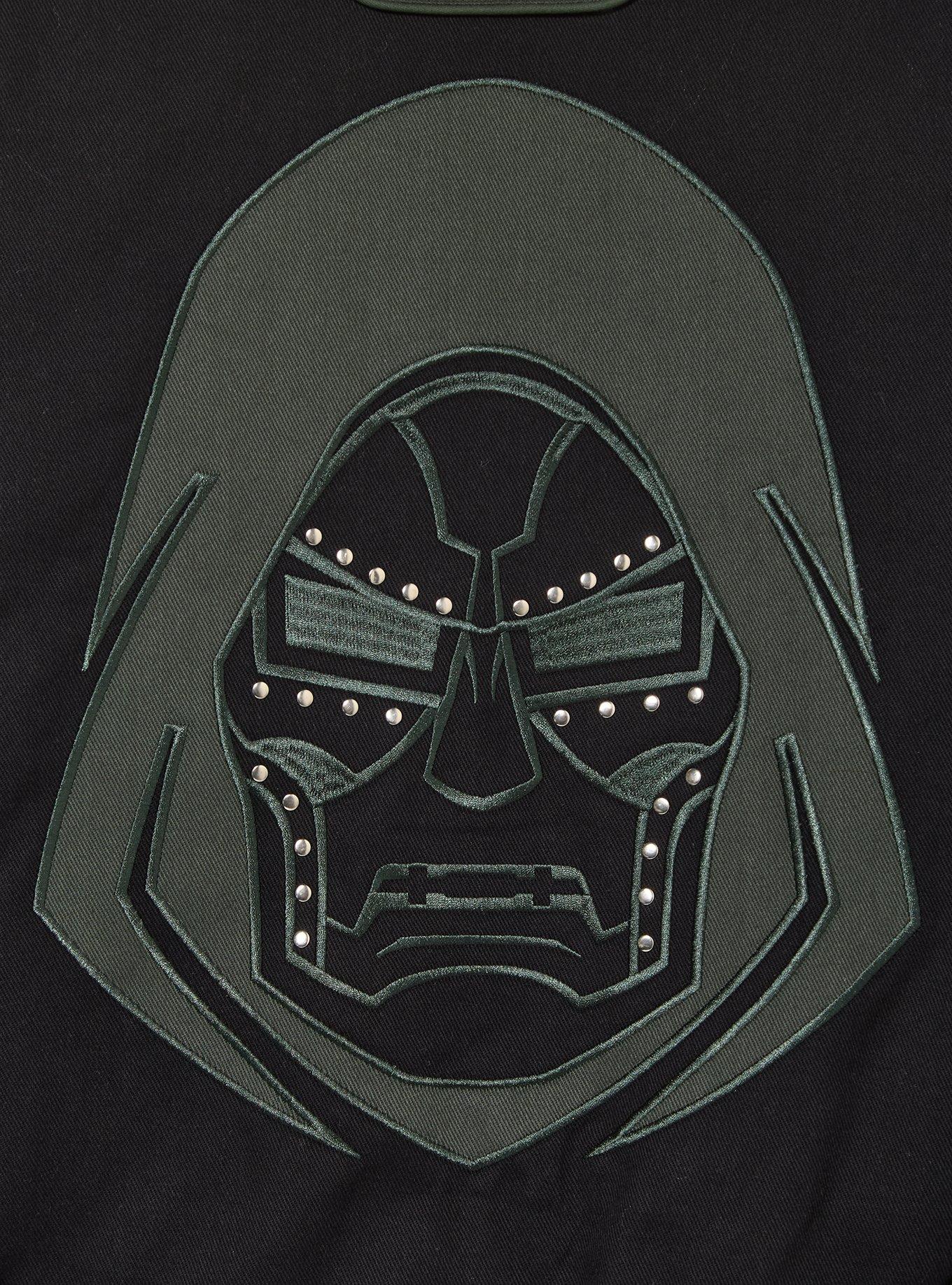 Marvel Avengers: Doomsday Doctor Doom Moto Jacket - BoxLunch Exclusive, BLACK, alternate - view 5
