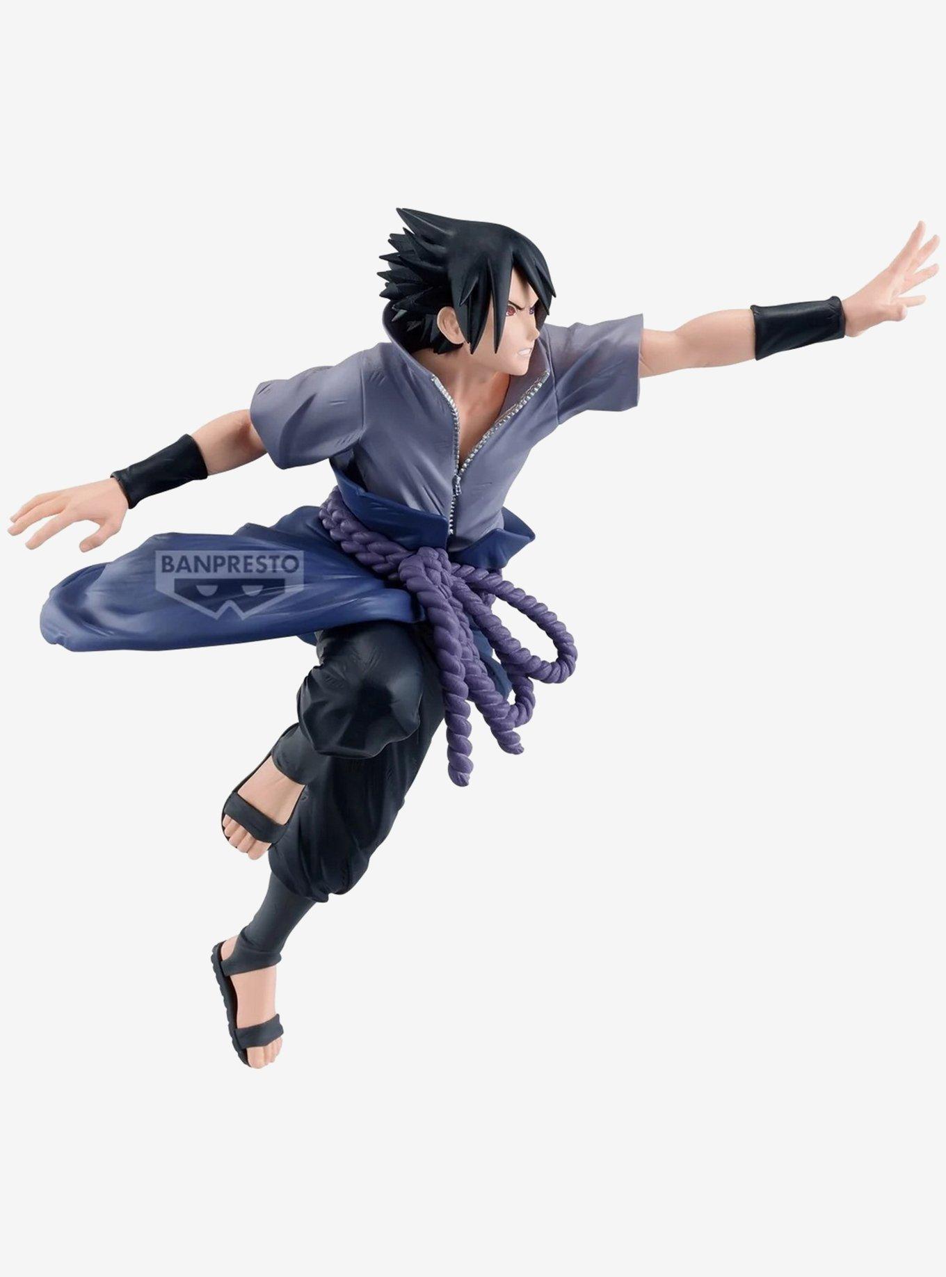 Bandai Namco Naruto Vibration Stars Naruto 72 Series Sasuke Uchiha Figure, , alternate - view 3