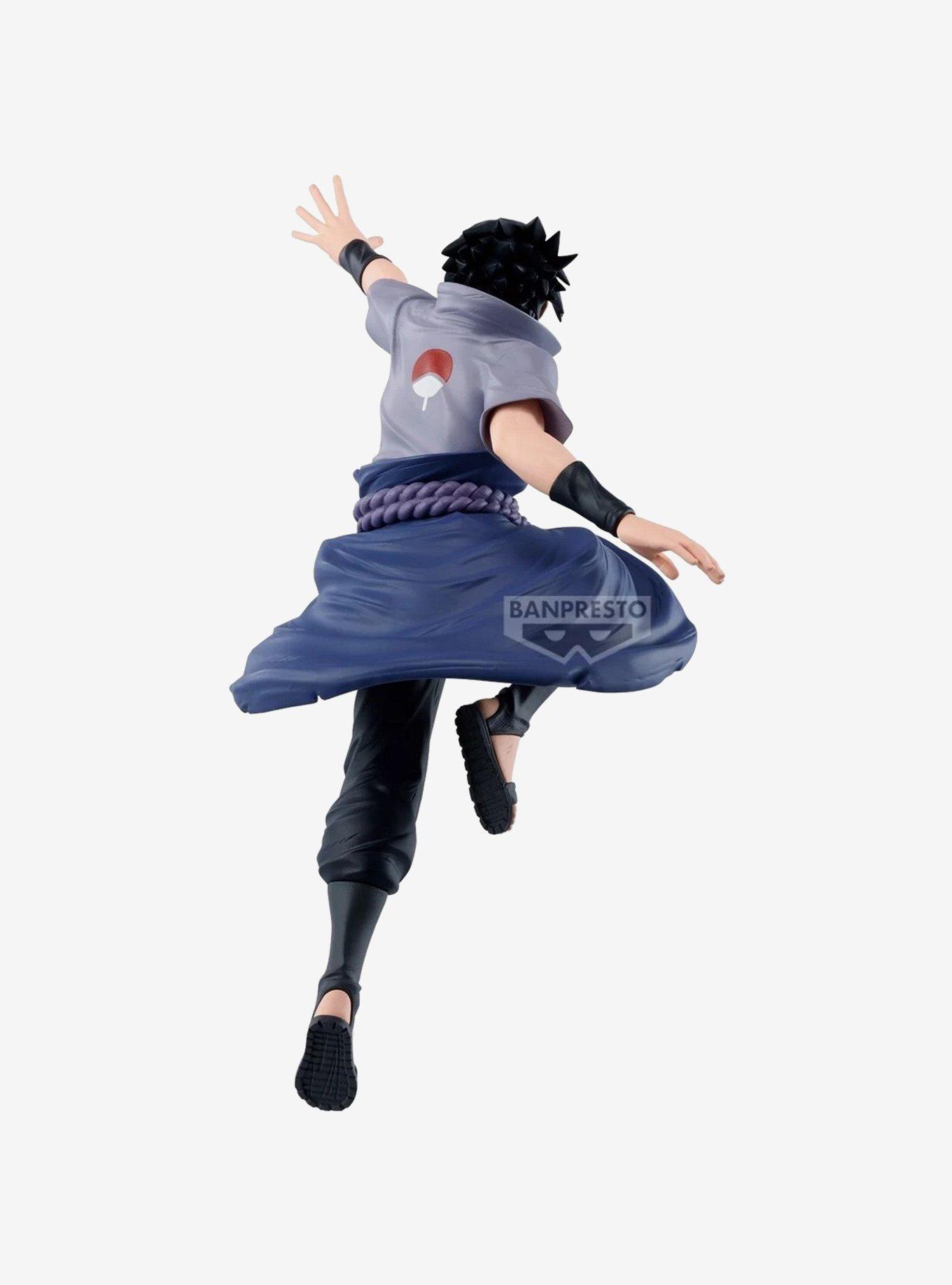 Bandai Namco Naruto Vibration Stars Naruto 72 Series Sasuke Uchiha Figure, , alternate - view 4