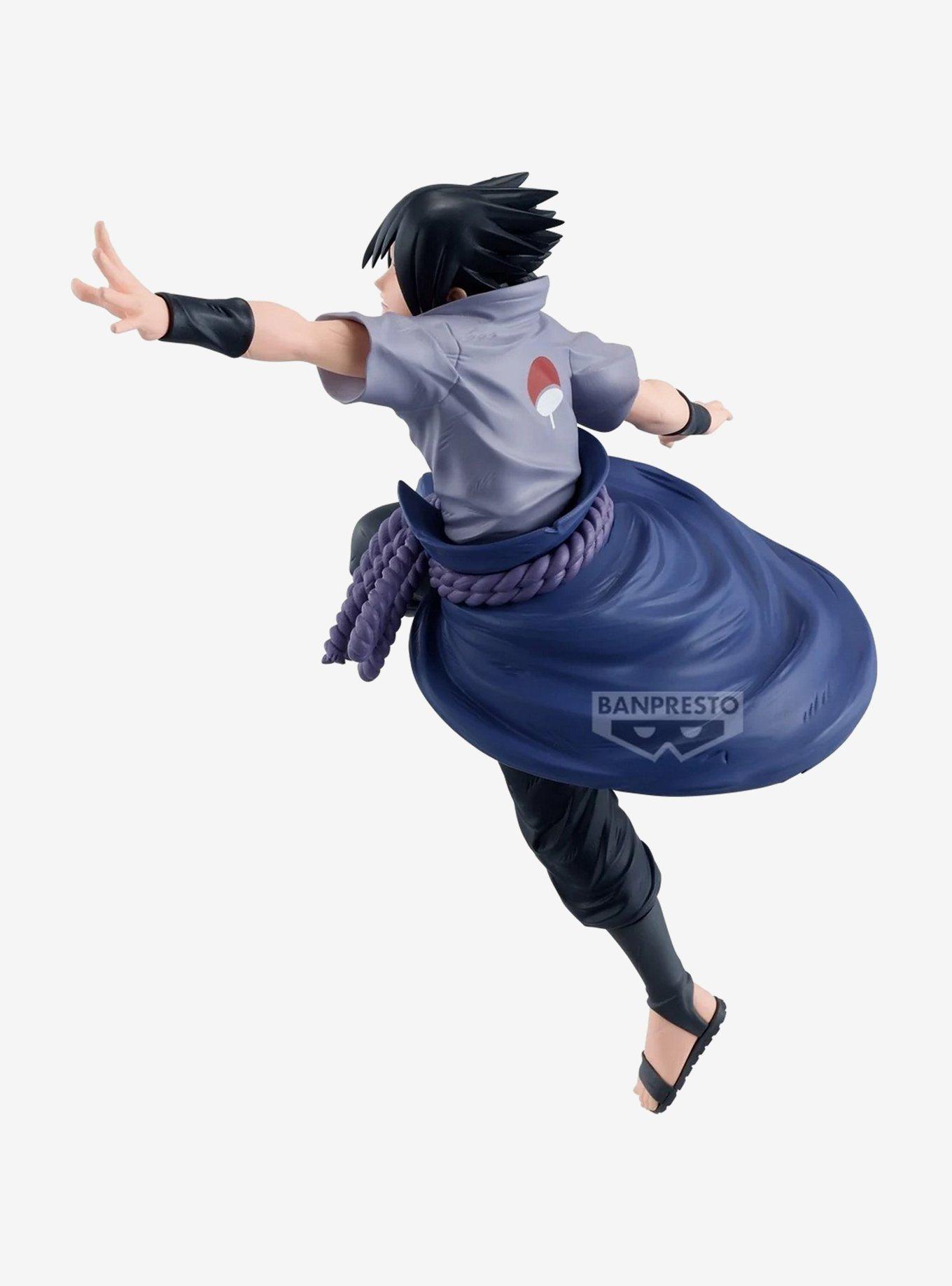Bandai Namco Naruto Vibration Stars Naruto 72 Series Sasuke Uchiha Figure, , alternate - view 5