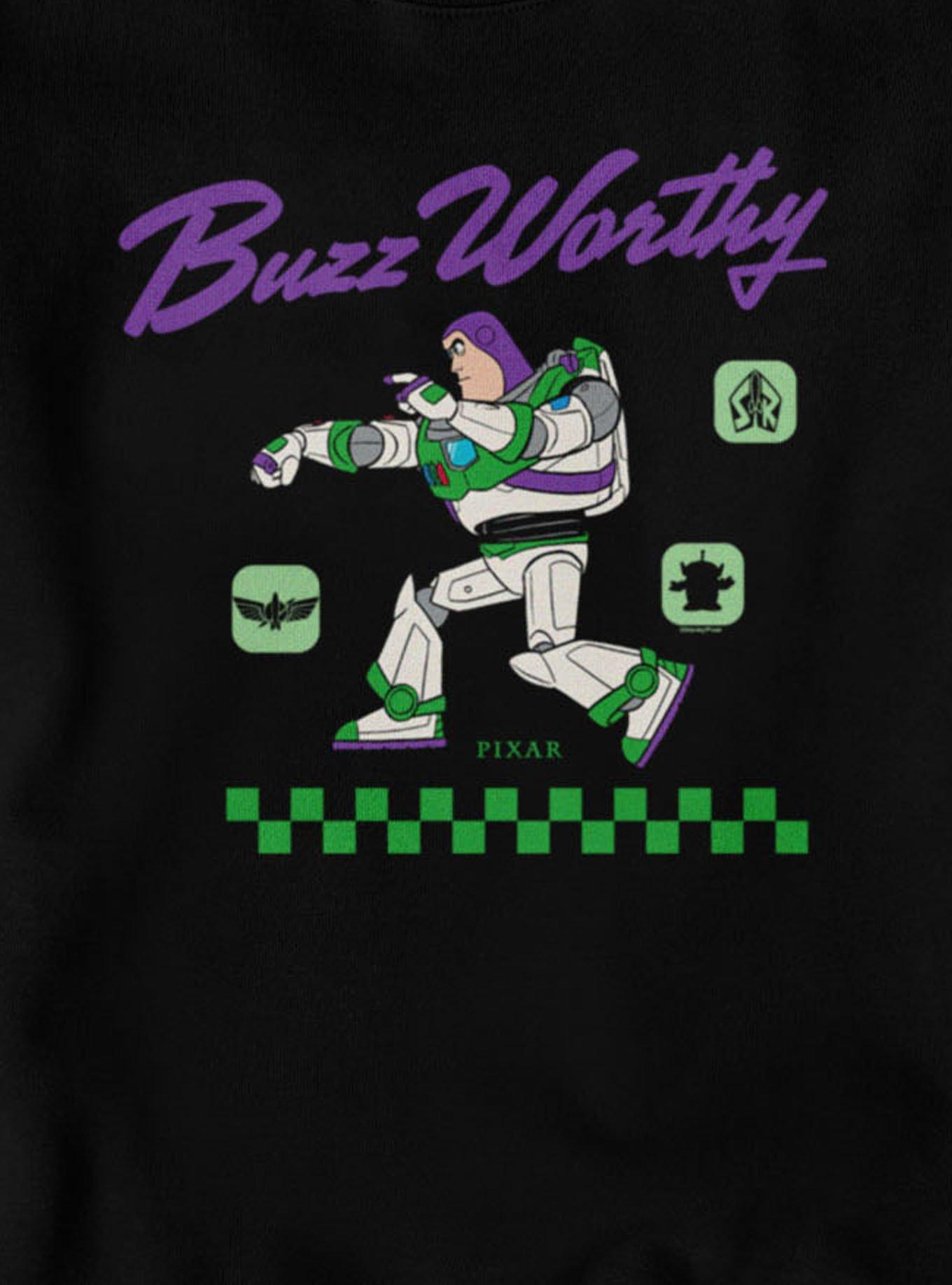 Disney Pixar Toy Story 5 Buzz Lightyear Buzz Worthy Laser Sweatshirt Her Universe Exclusive, , hi-res