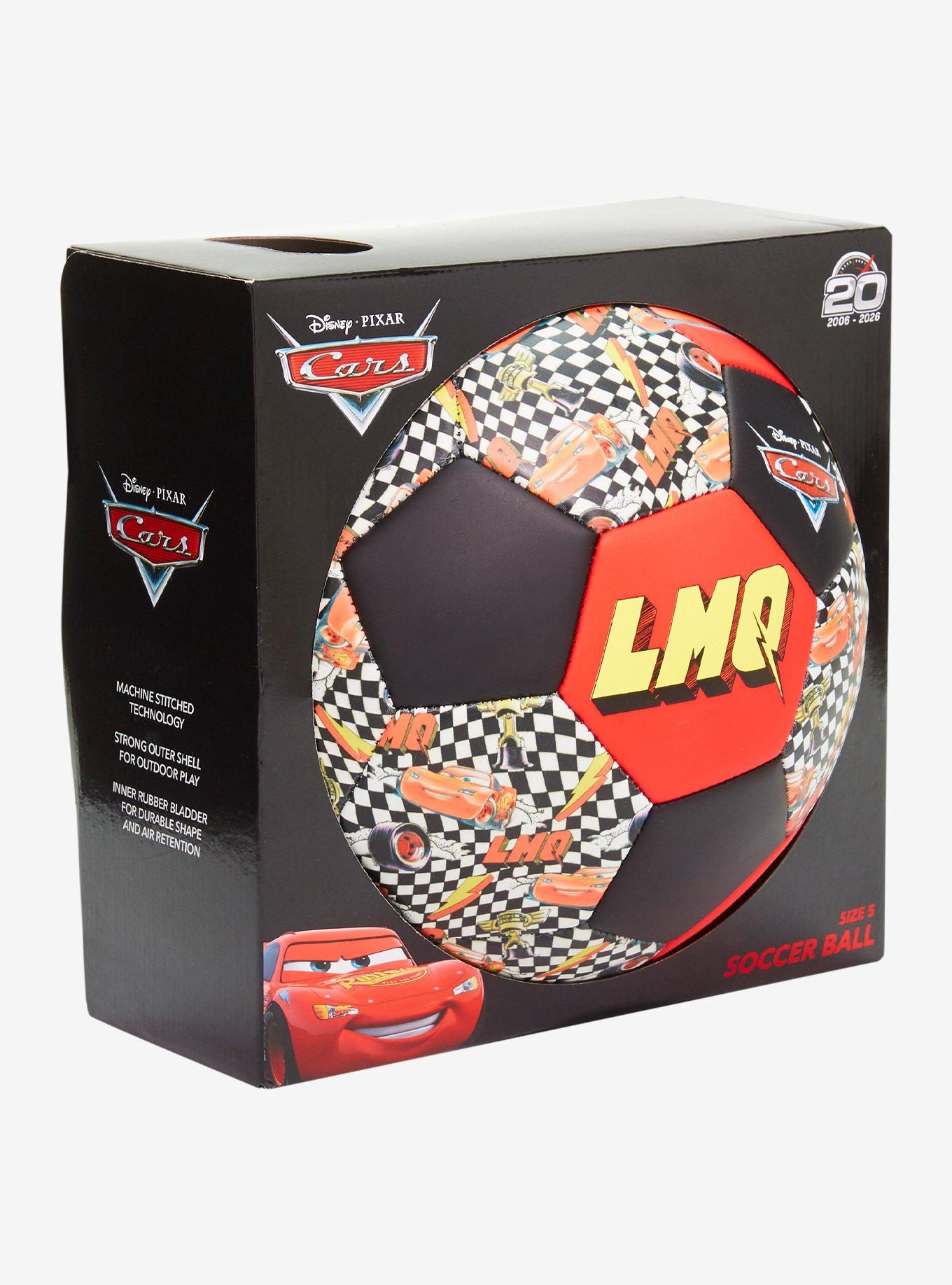 Disney Pixar Cars Lightning McQueen Checkered Size Five Soccer Ball - BoxLunch Exclusive, , alternate - view 3