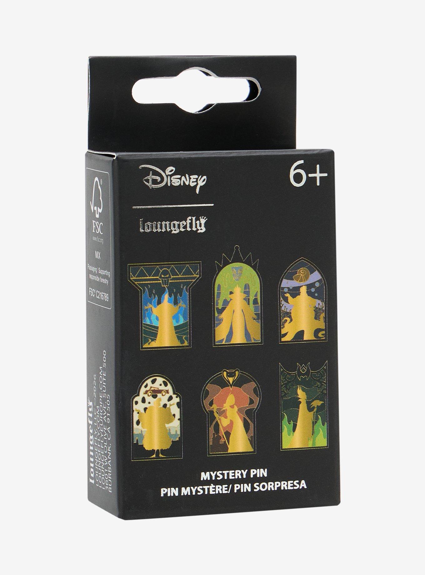 Loungefly Disney Villains Silhouette Arches Blind Box Enamel Pin - BoxLunch Exclusive