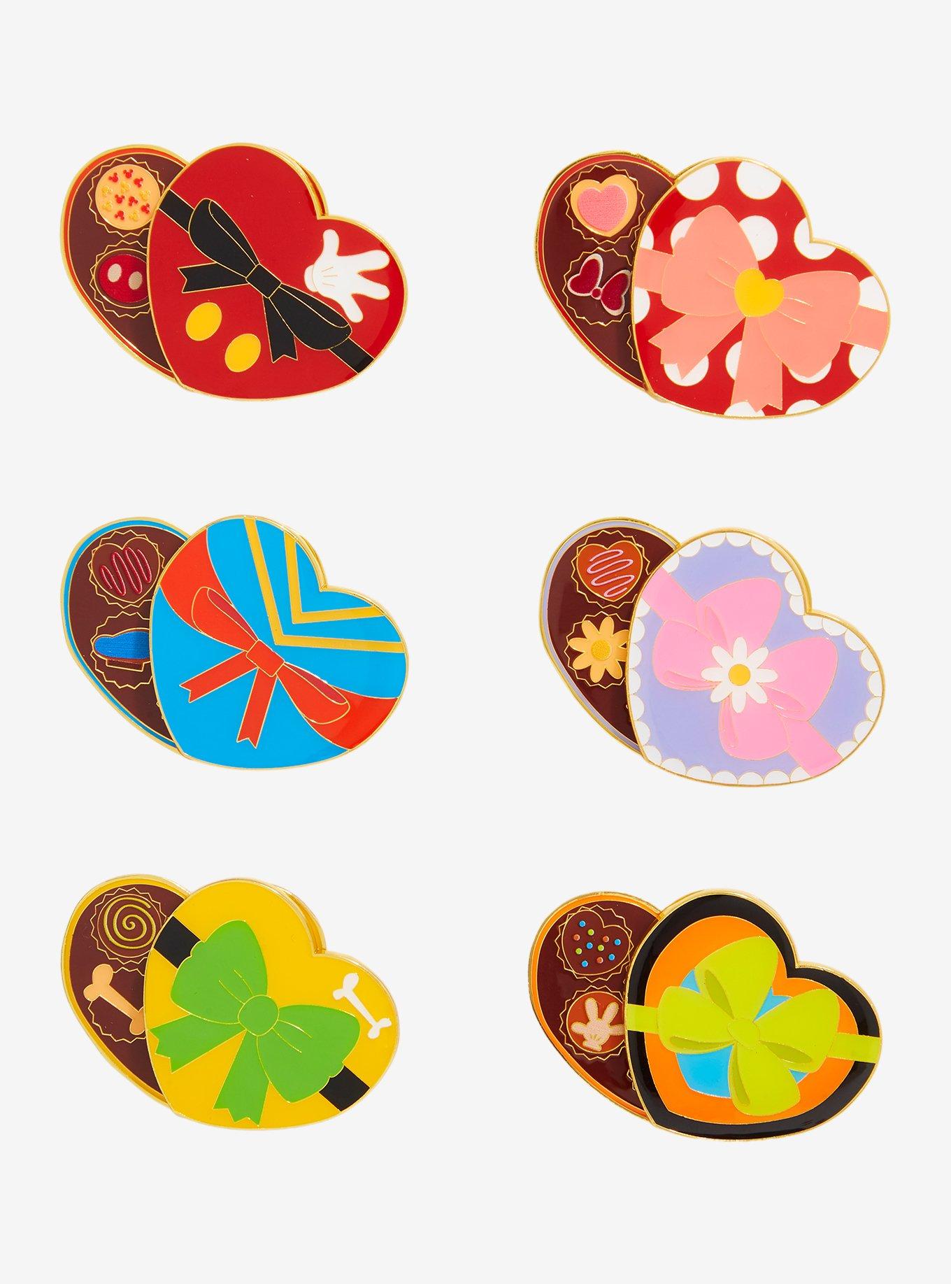 Loungefly Disney Mickey Mouse & Friends Chocolate Boxes Blind Box Sliding Enamel Pin - BoxLunch Exclusive, , alternate - view 2