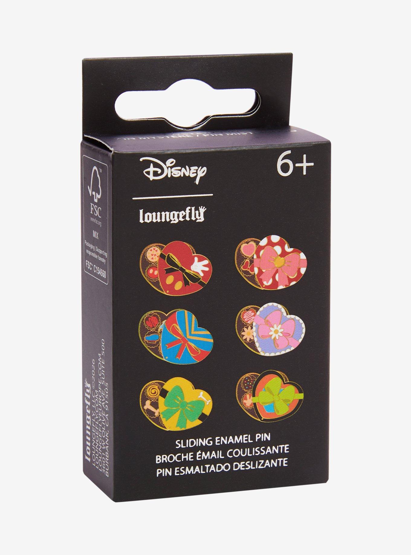 Loungefly Disney Mickey Mouse & Friends Chocolate Boxes Blind Box Sliding Enamel Pin - BoxLunch Exclusive, , alternate - view 3