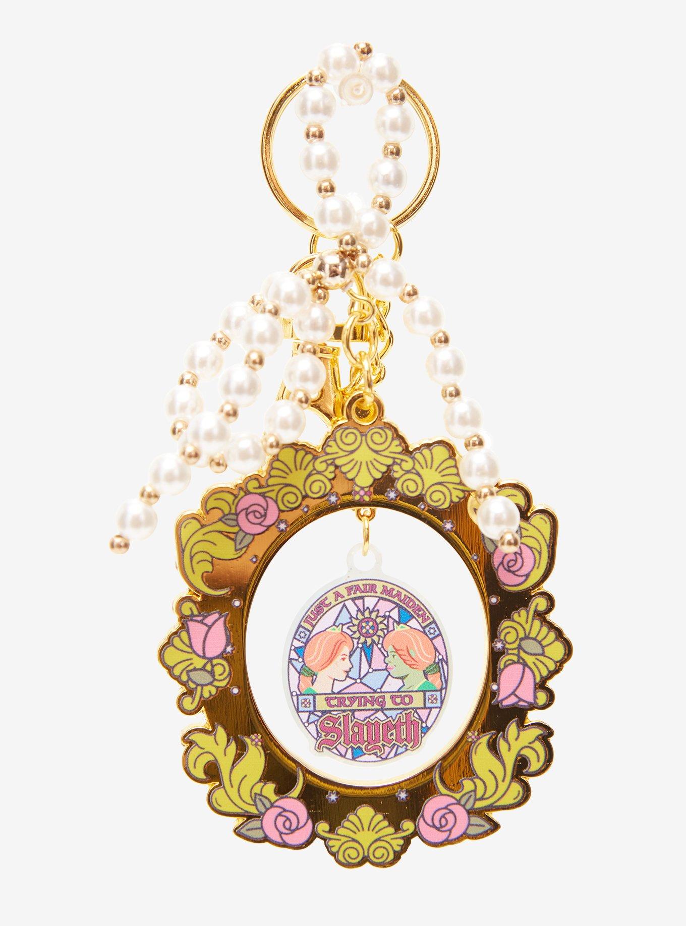 DreamWorks Shrek Fiona Slayeth Keychain - BoxLunch Exclusive, , alternate - view 3