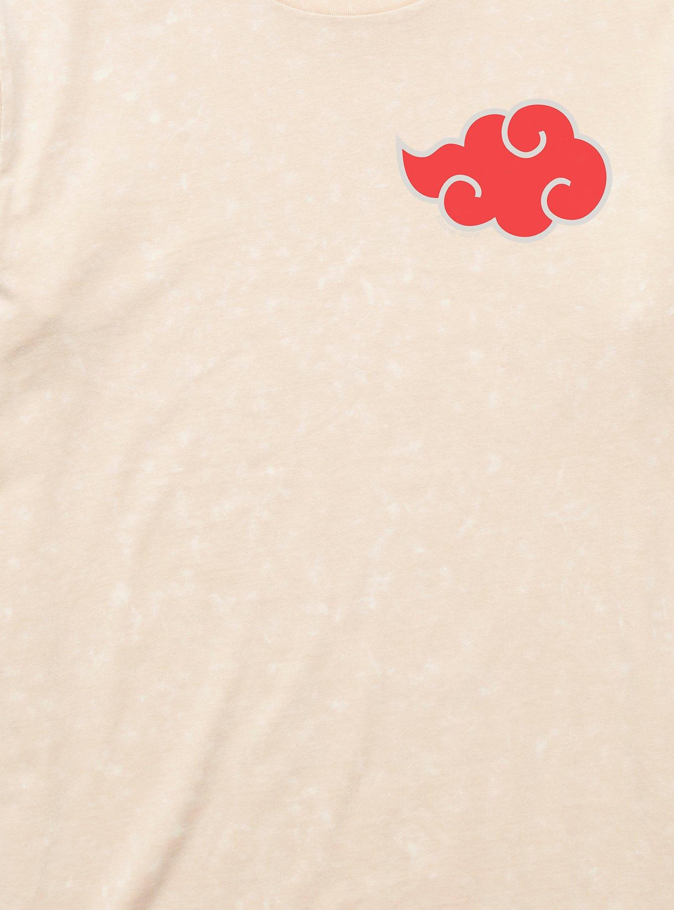 Naruto Akatsuki Mineral Wash T-Shirt Hot Topic Exclusive, , hi-res
