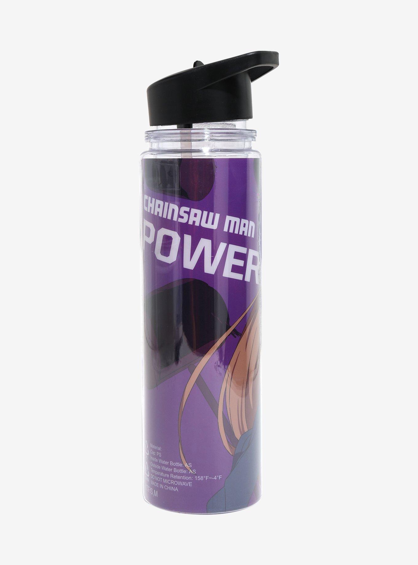 Chainsaw Man Power Water Bottle, , hi-res
