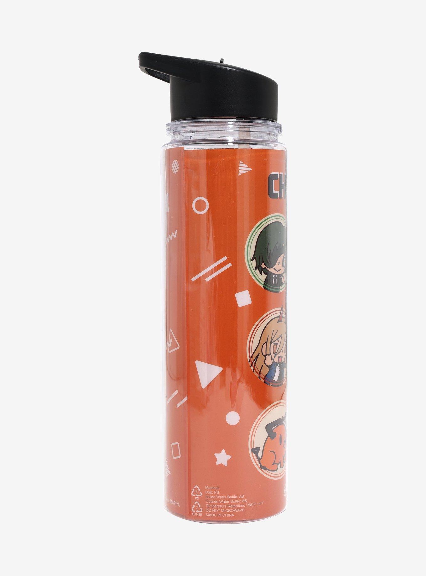 Chainsaw Man Chibi Group Water Bottle, , alternate - view 3