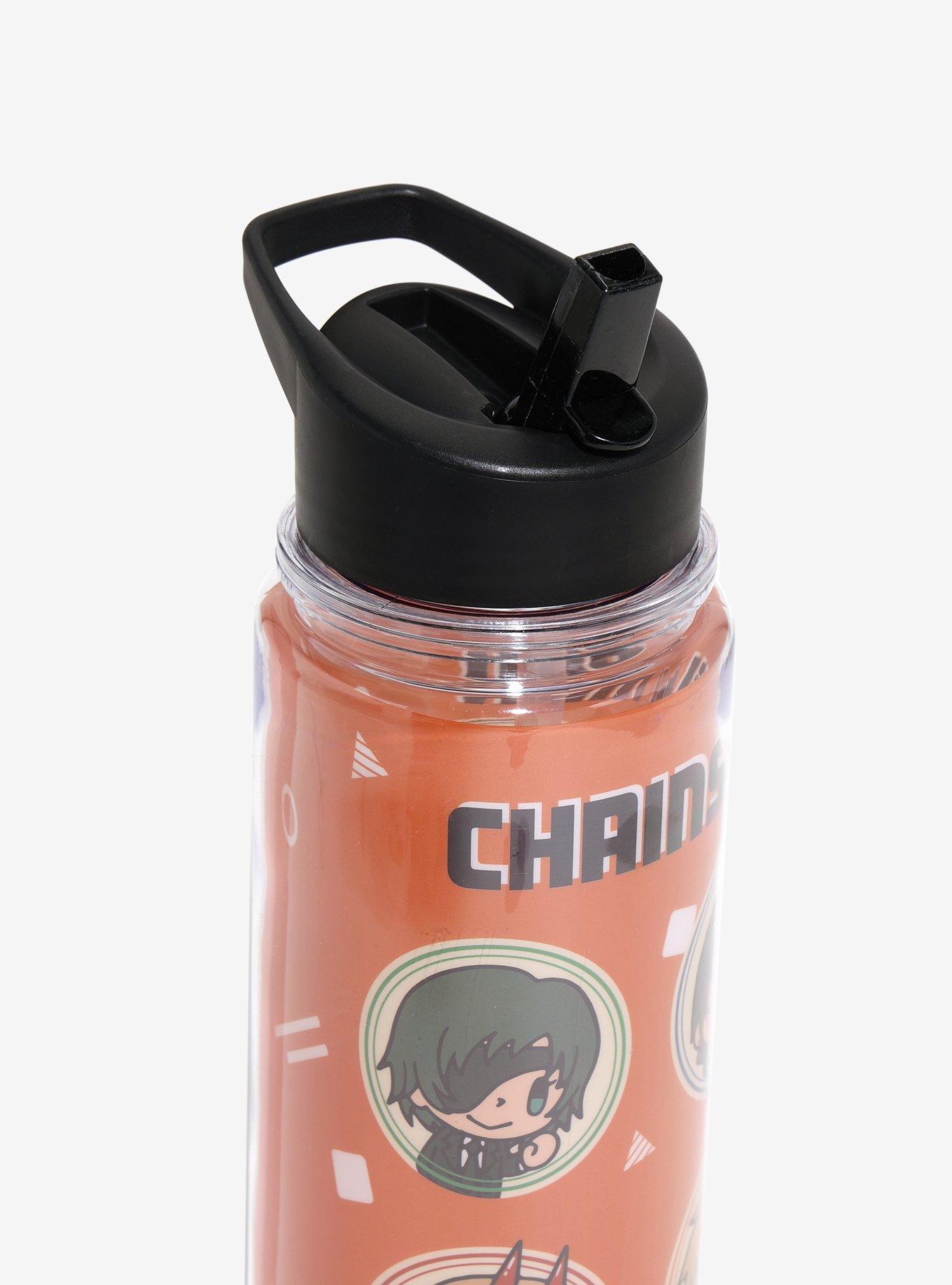 Chainsaw Man Chibi Group Water Bottle, , alternate - view 4