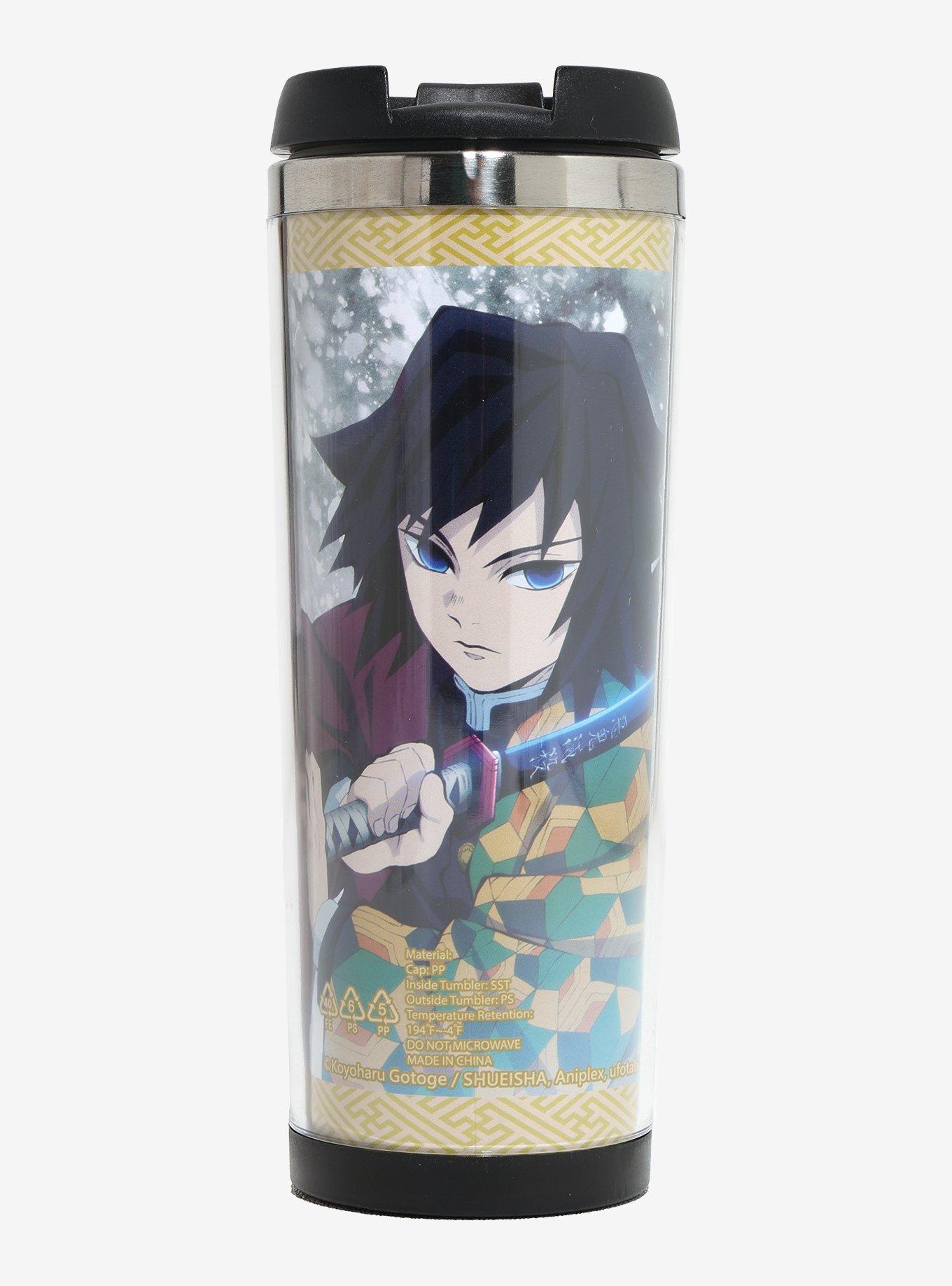 Demon Slayer: Kimetsu No Yaiba Tanjiro & Giyu Travel Mug, , hi-res