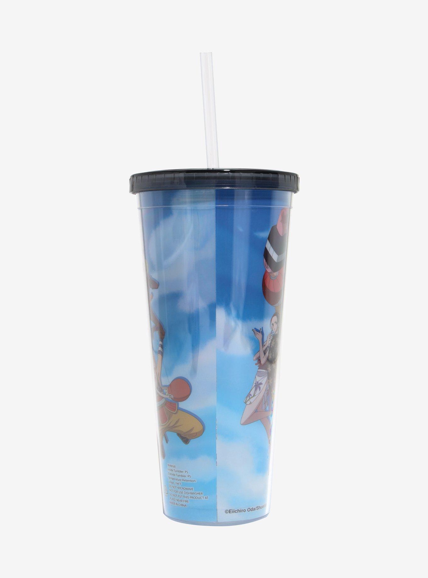 One Piece Straw Hats Acrylic Travel Cup, , hi-res