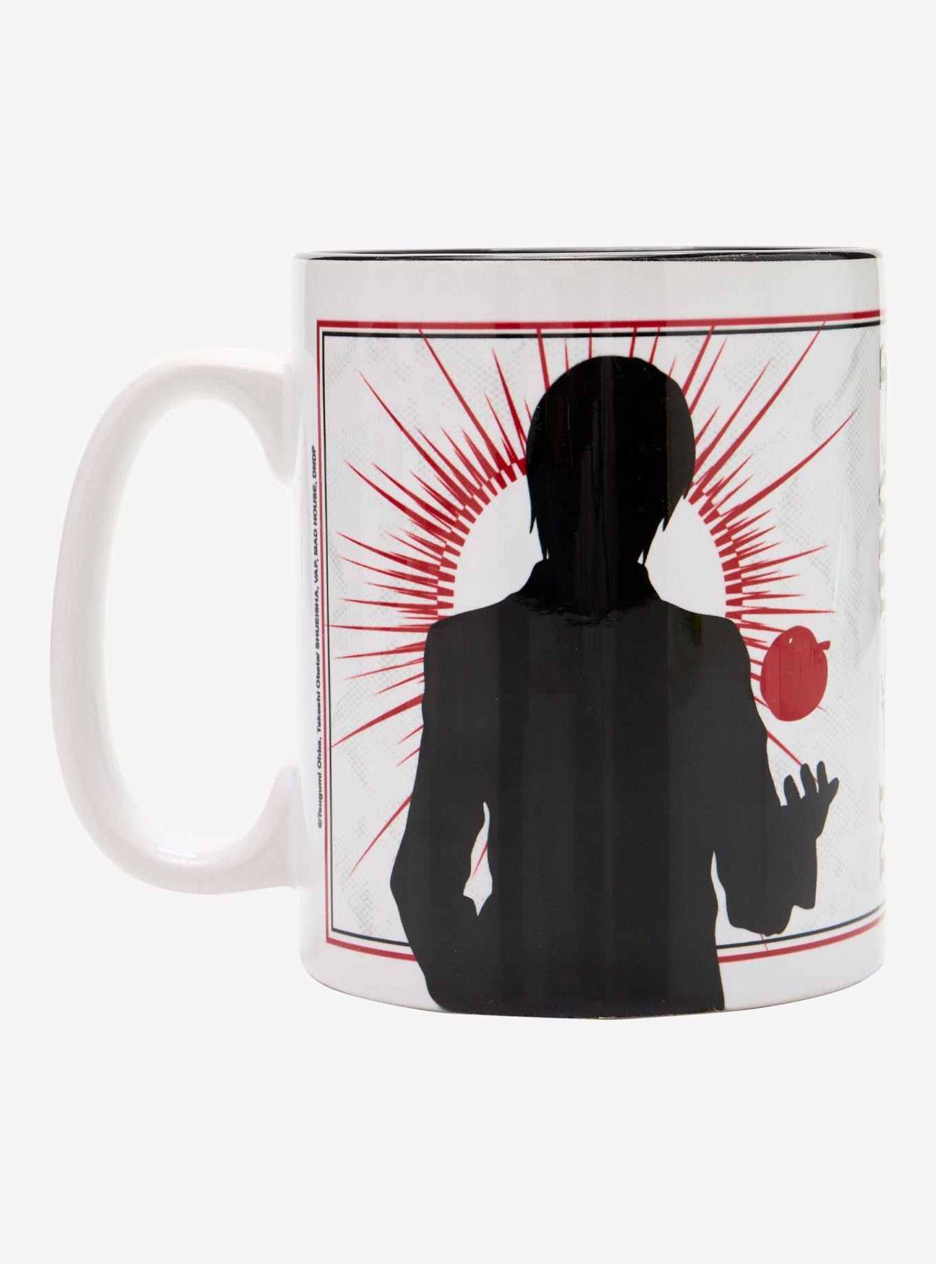 Death Note Ryuk & Light Silhouette Mug, , alternate - view 3