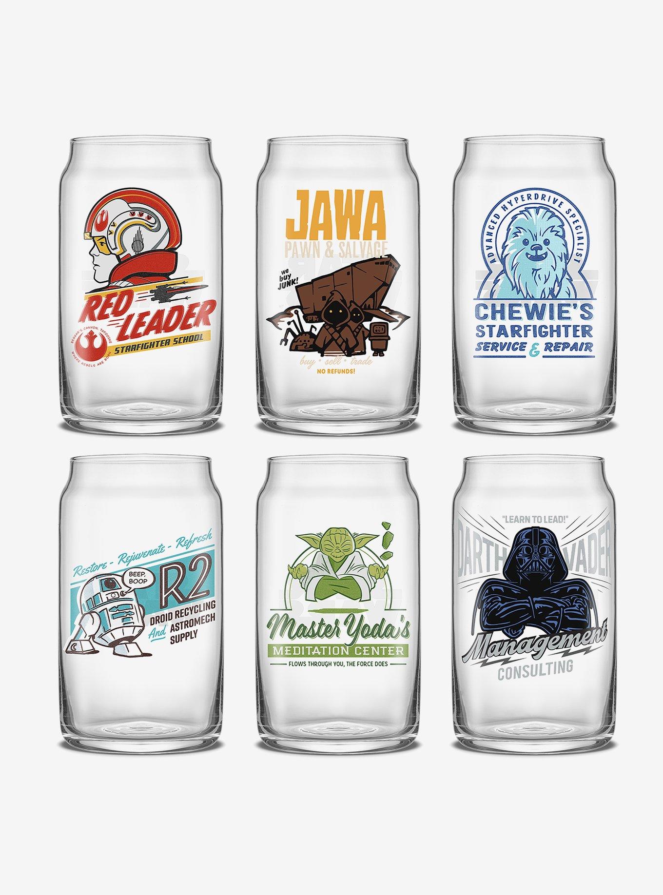 Star Wars Retro Glass Cup Set, , hi-res