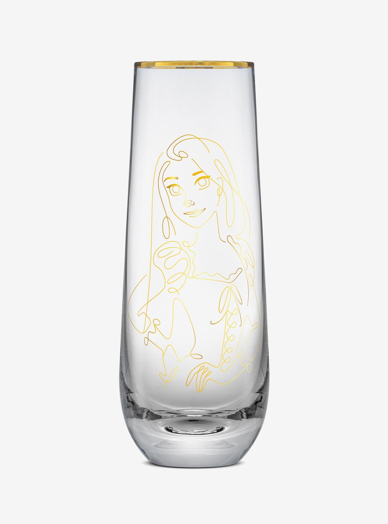 Disney Princess Sketch Stemless Flute Set, , alternate - view 3