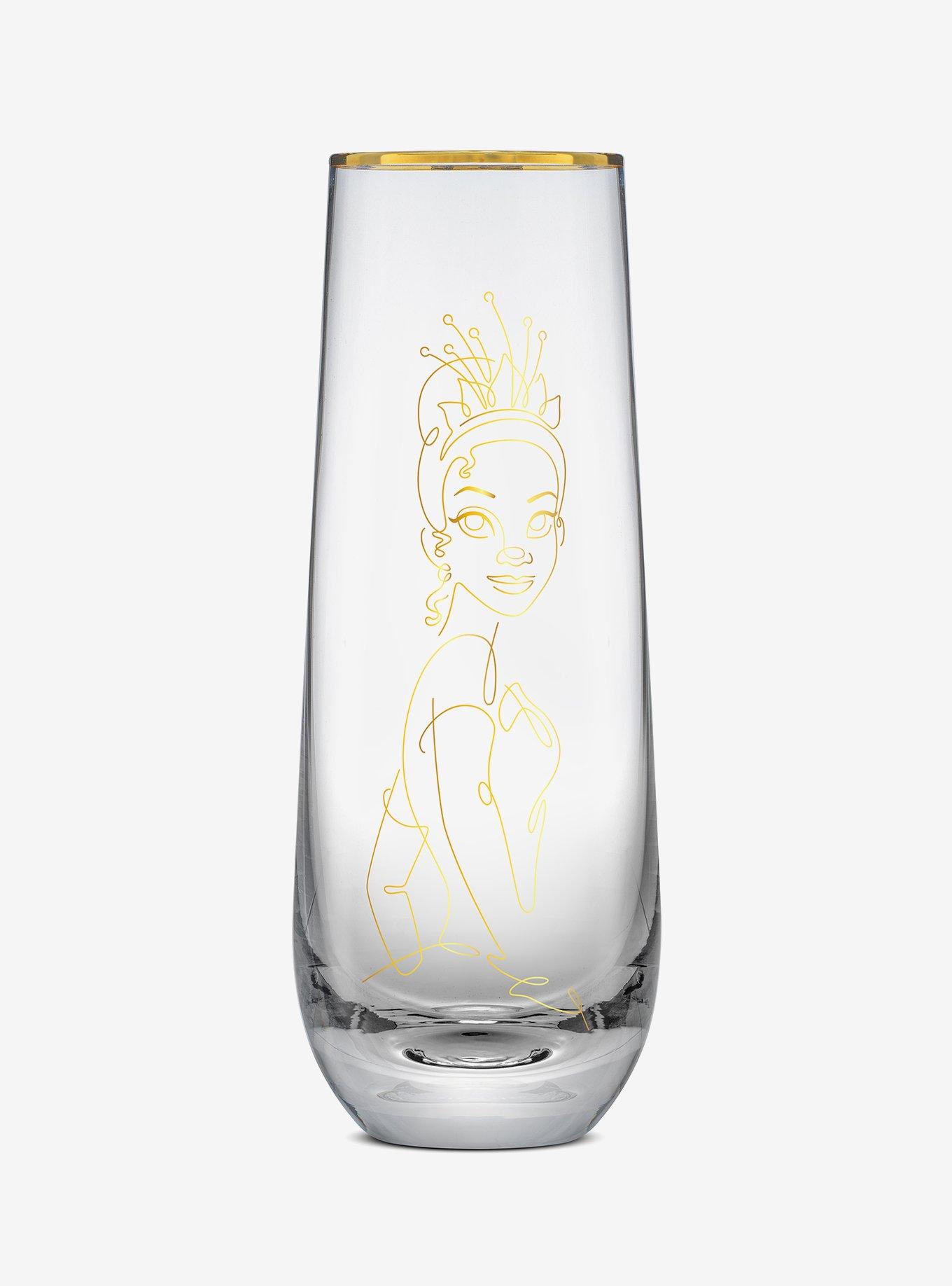Disney Princess Sketch Stemless Flute Set, , alternate - view 4