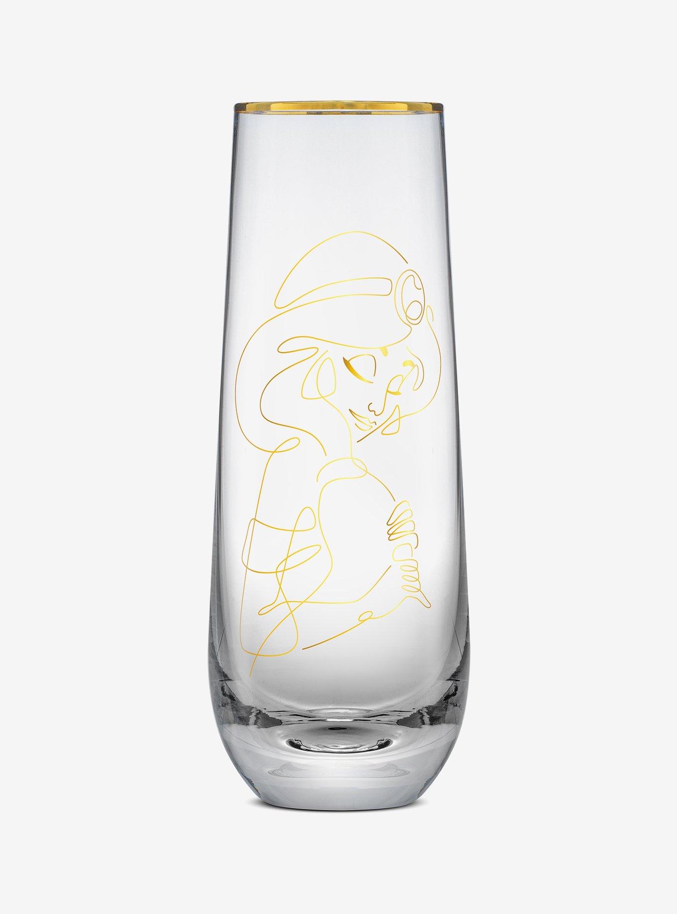 Disney Princess Sketch Stemless Flute Set, , alternate - view 5