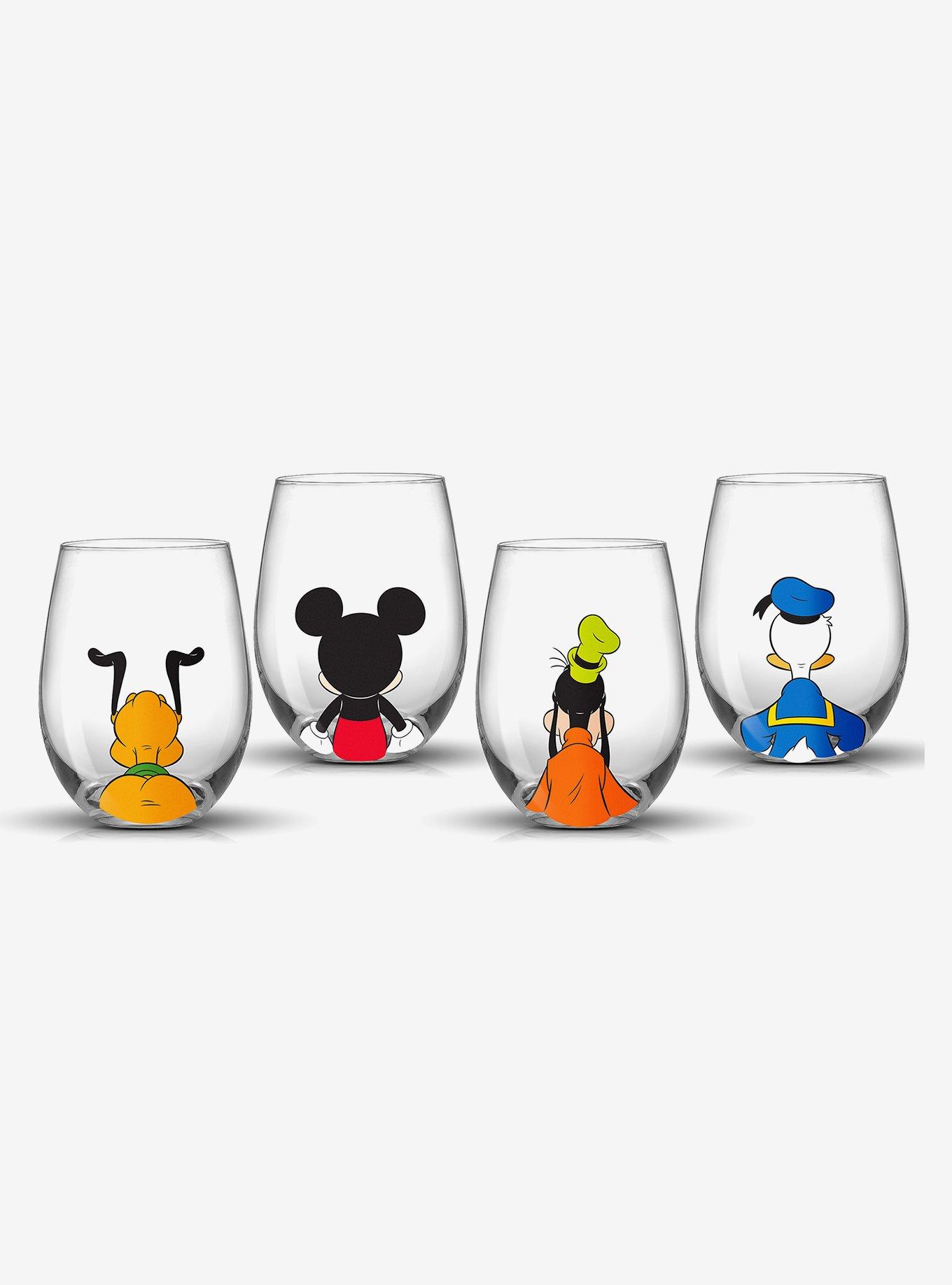 Disney Mickey Mouse And Friends Glass Cup Set, , hi-res