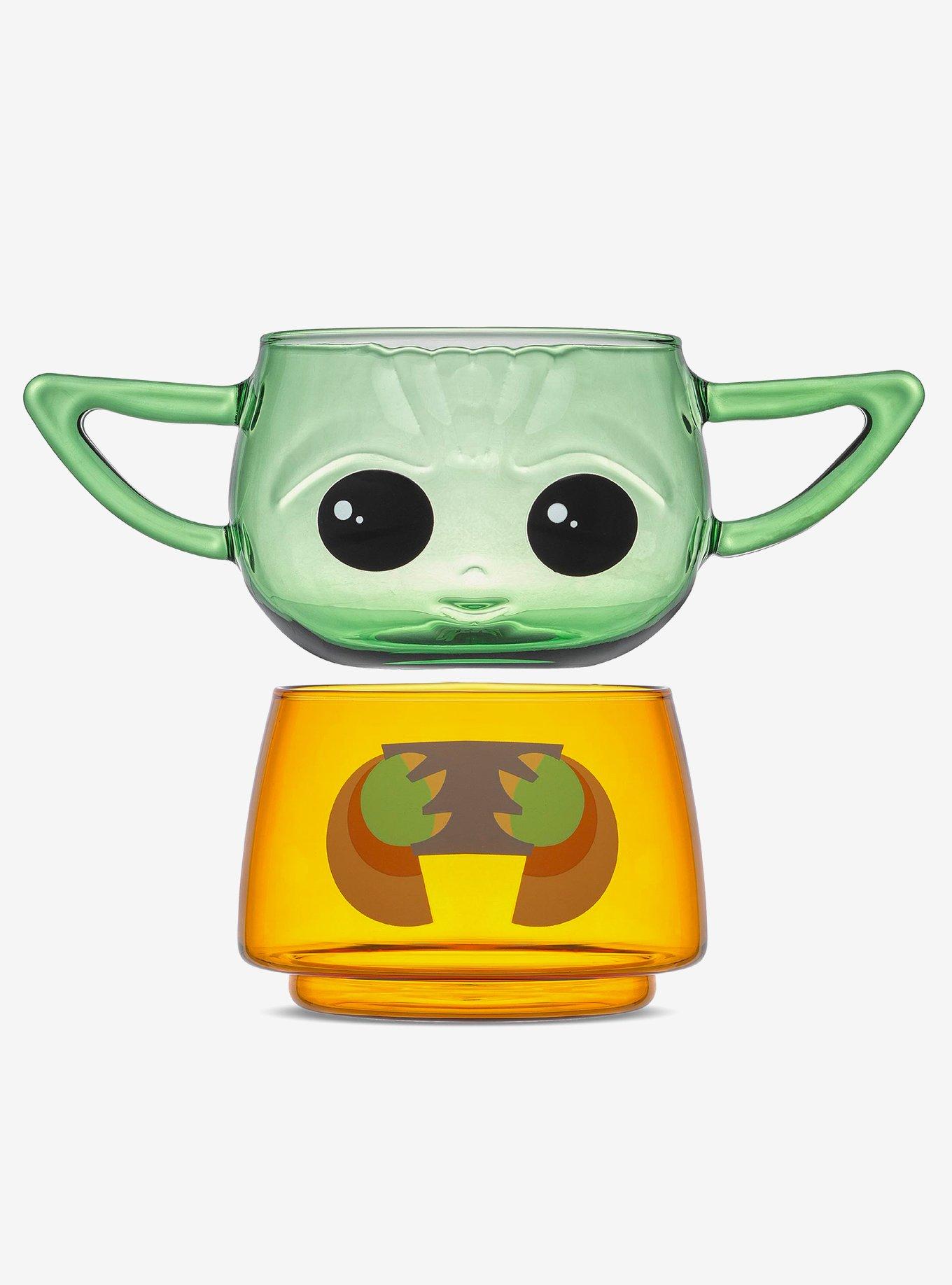 Star Wars The Mandalorian Grogu Stackable Glass Set, , alternate - view 3