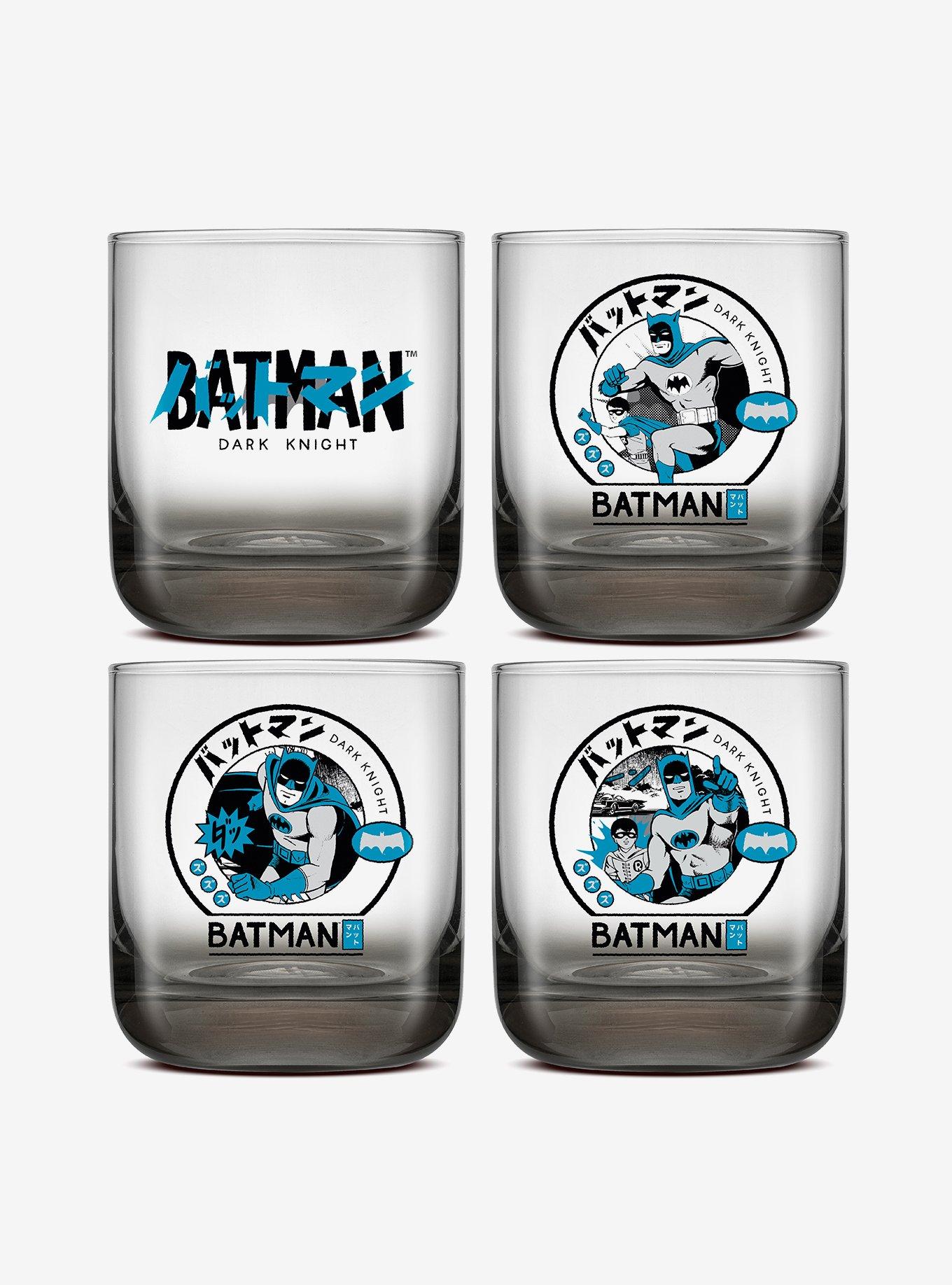 DC Comics Batman Gotham City Noir Glass Set, , hi-res