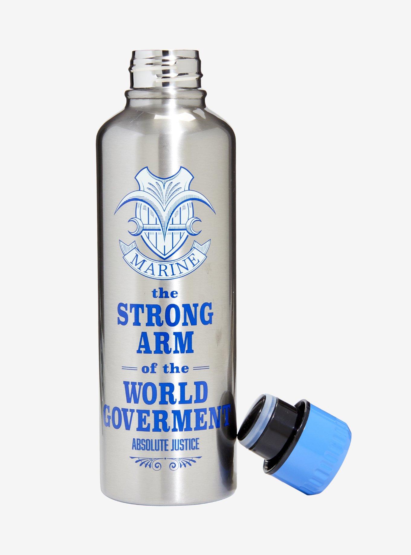 One Piece Marines Stainless Steel Water Bottle, , hi-res