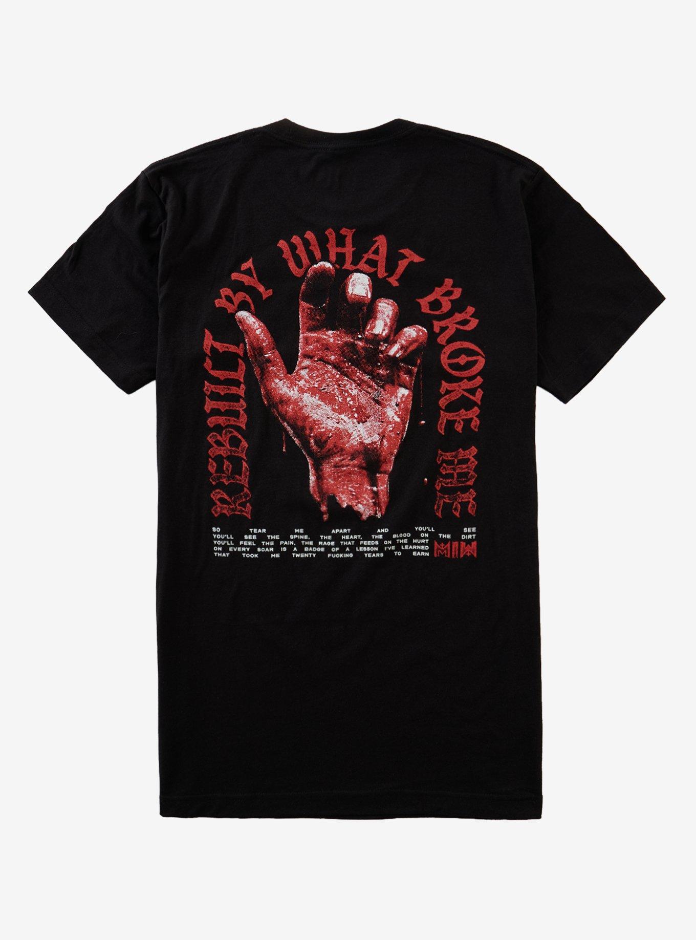 Motionless In White Bloody Hand T-Shirt, , hi-res