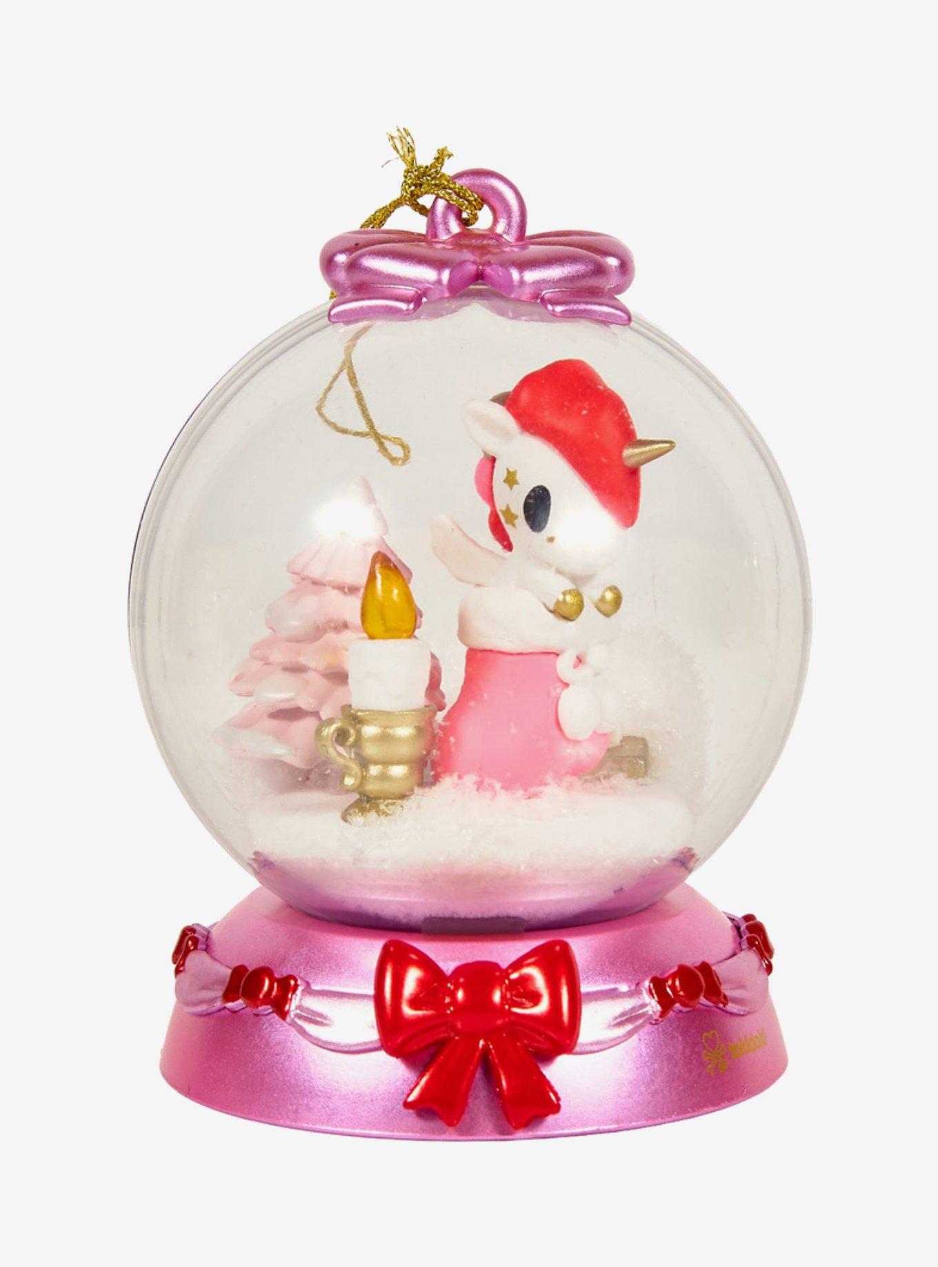 tokidoki Unicorno Holiday Sparkle Blind Box Snow Globe Ornament, , alternate - view 5