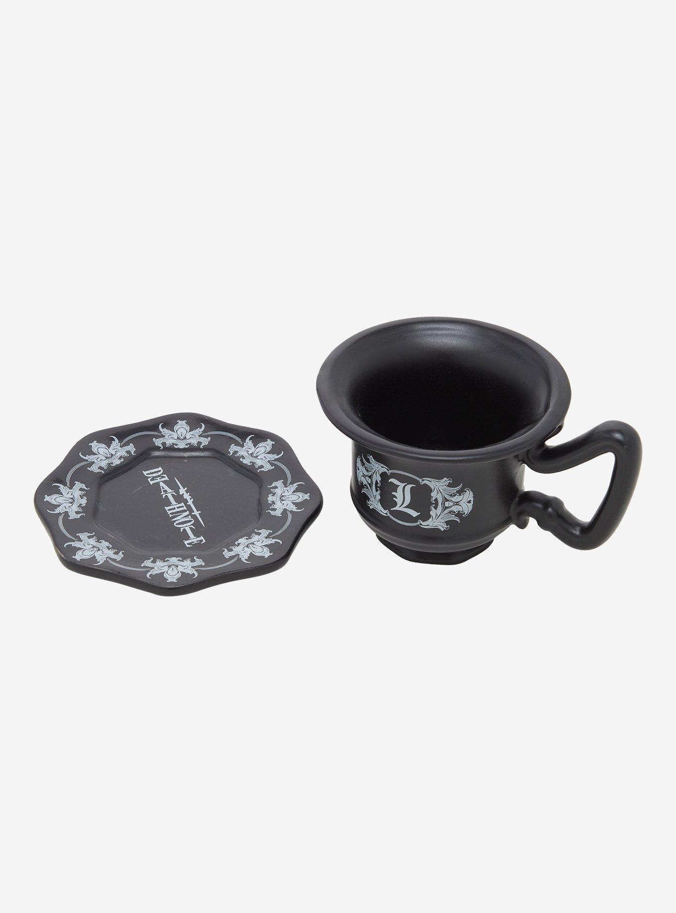 Death Note L Teacup & Saucer Set, , alternate - view 3