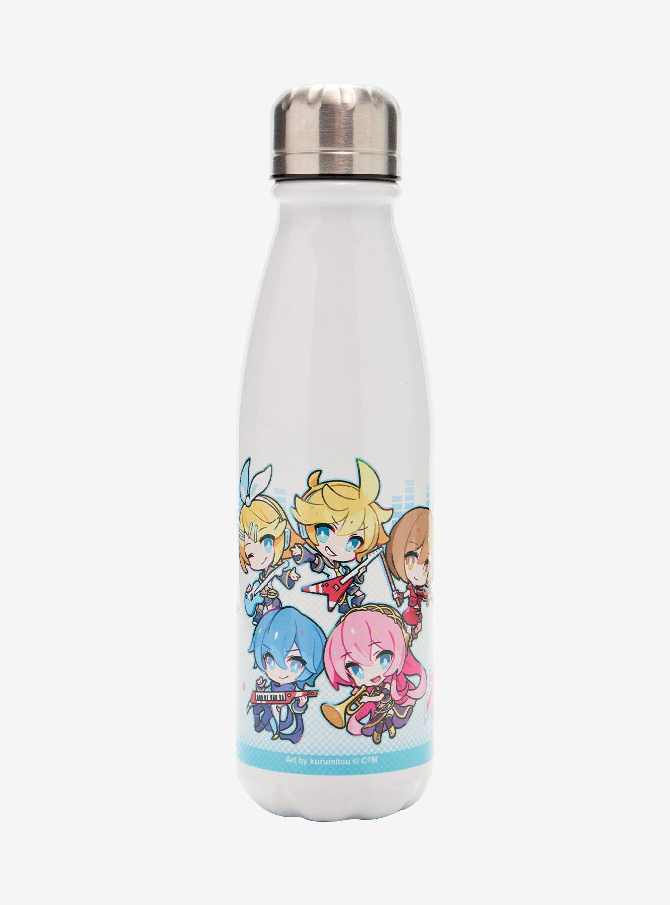 Hatsune Miku Cryptonloid Gang Water Bottle, , hi-res