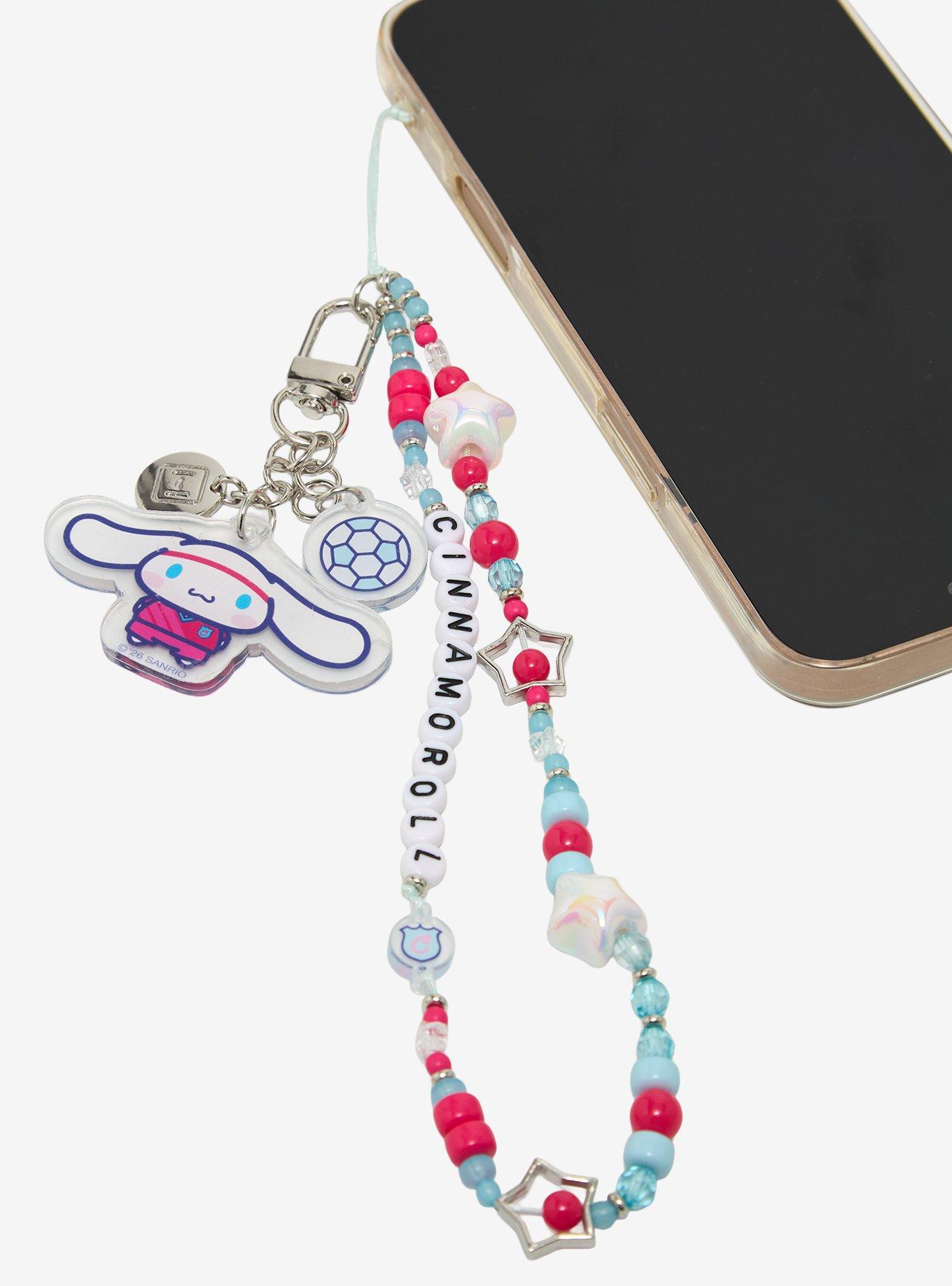 Hamee Cinnamoroll Soccer Bead Phone Charm, , hi-res