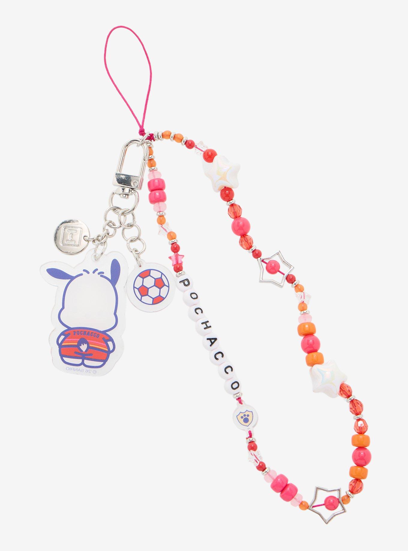 Hamee Pochacco Soccer Bead Phone Charm, , alternate - view 4