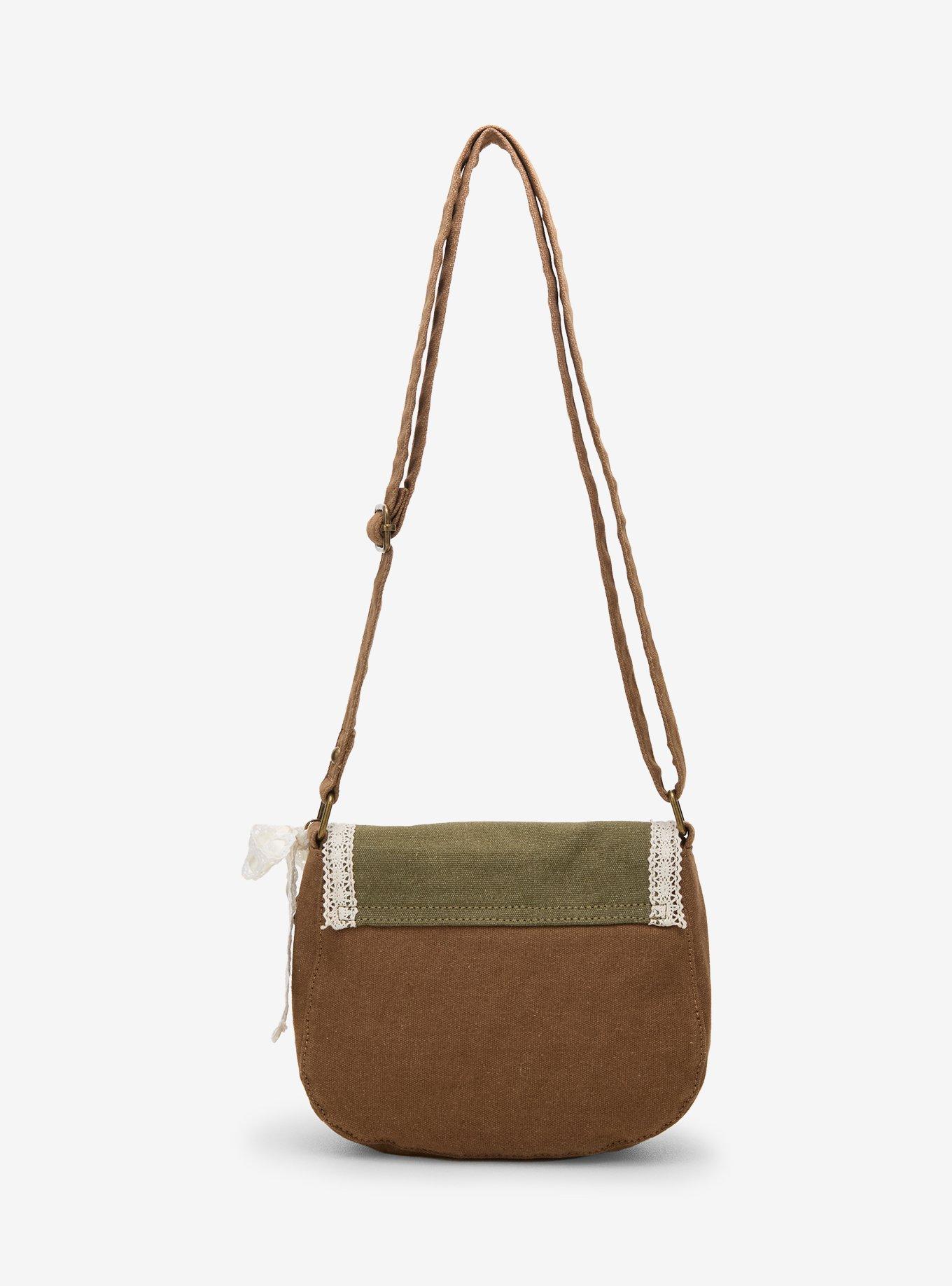 Cottage Embroidered Doe Lace Crossbody Bag, , alternate - view 3