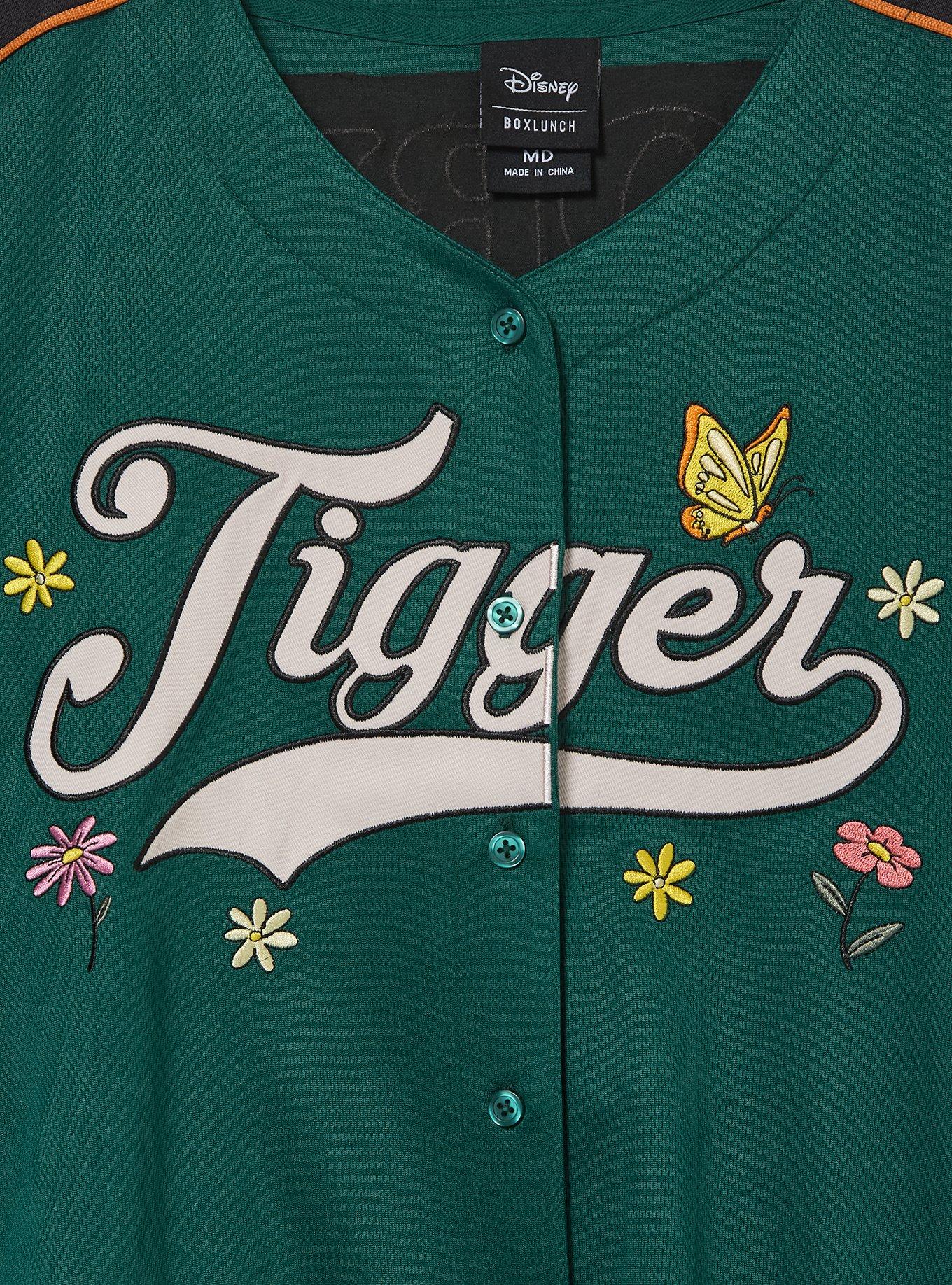 Disney Winnie the Pooh Tigger Women's Cropped Baseball Jersey - BoxLunch Exclusive, , alternate - view 3