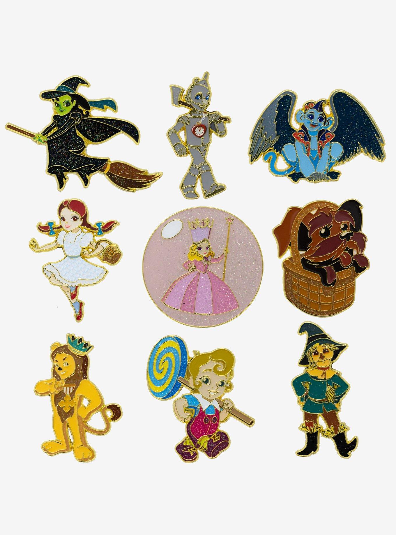 The Wizard of Oz Mystery Enamel Pin Blind Box Series 3 Pack, , hi-res