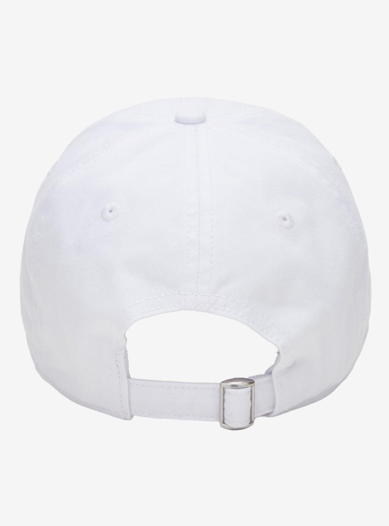 Hello Kitty Embroidered White Dad Cap, , alternate - view 3