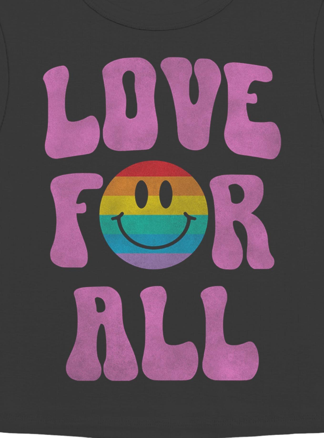 Love For All Pride Girls Baby T-Shirt, , hi-res