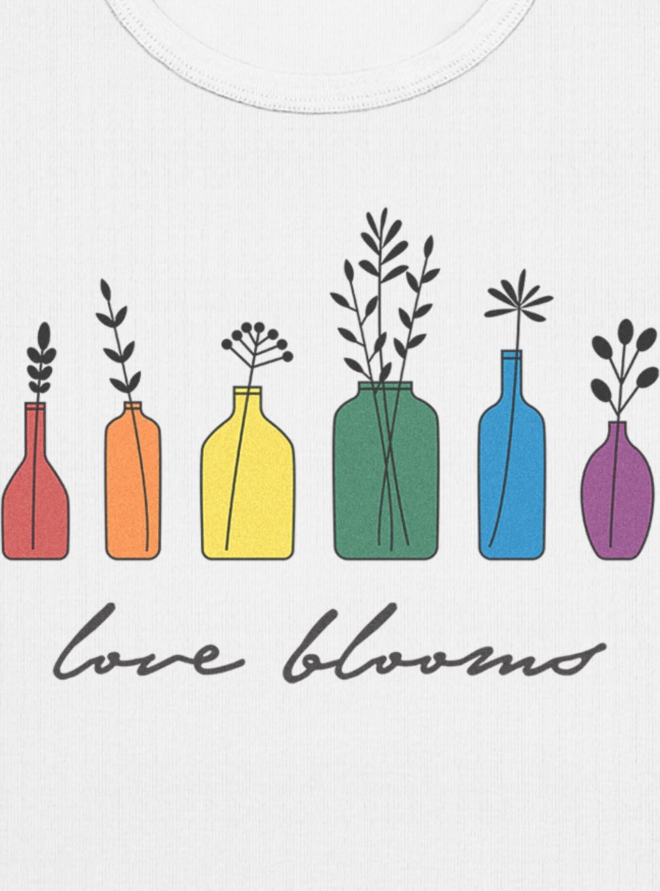 Love Blooms Pride Girls Baby T-Shirt, , hi-res