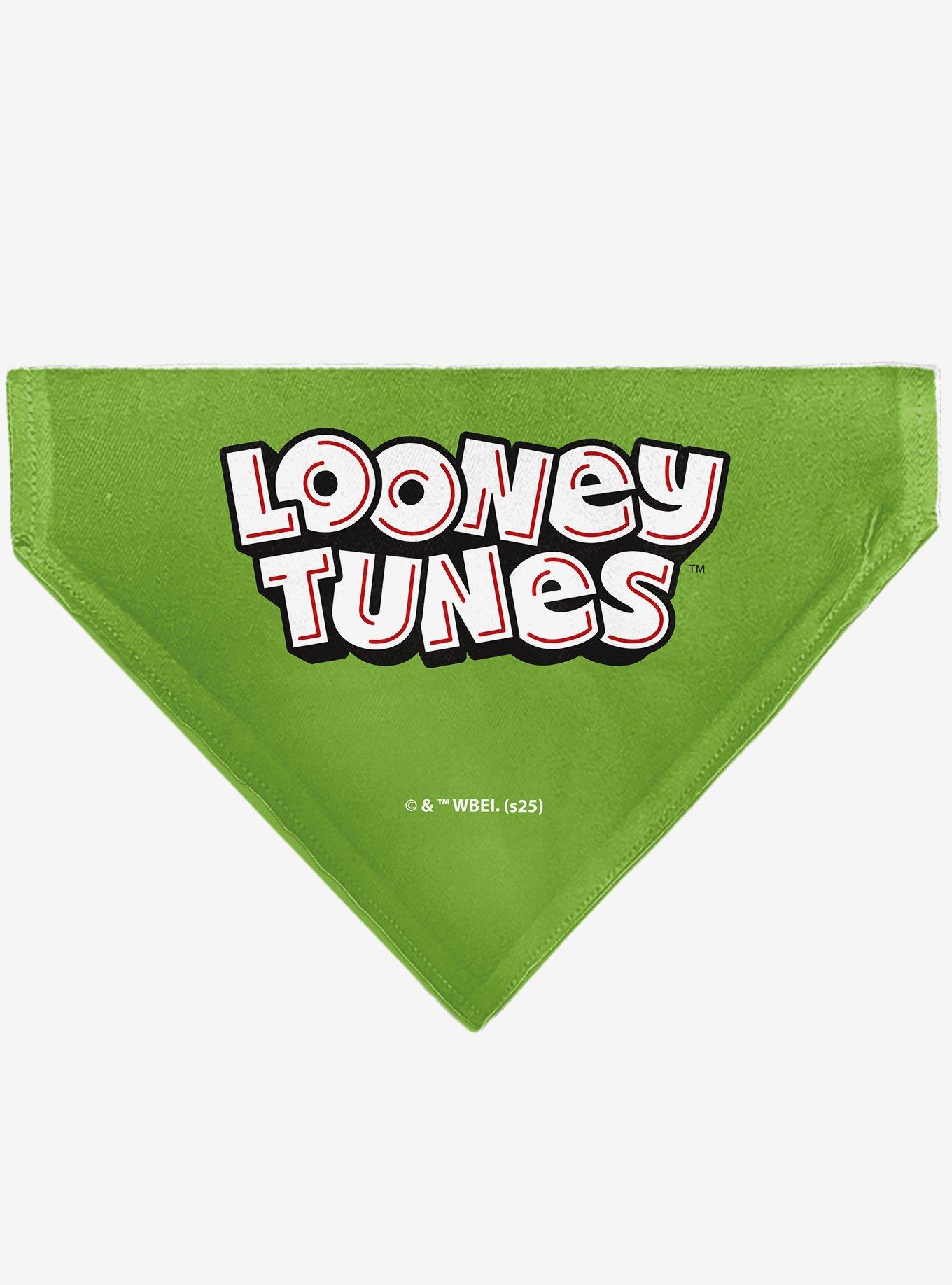 Looney Tunes Marvin The Martian Face Close Up Slip On Collar Pet Bandana - Bandana Only, , hi-res