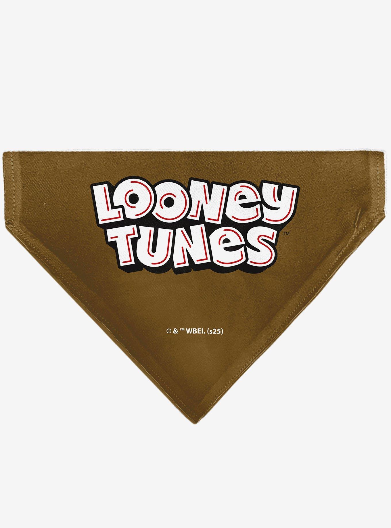 Looney Tunes Wile E Coyote Face Close Up Slip On Collar Pet Bandana - Bandana Only, , hi-res