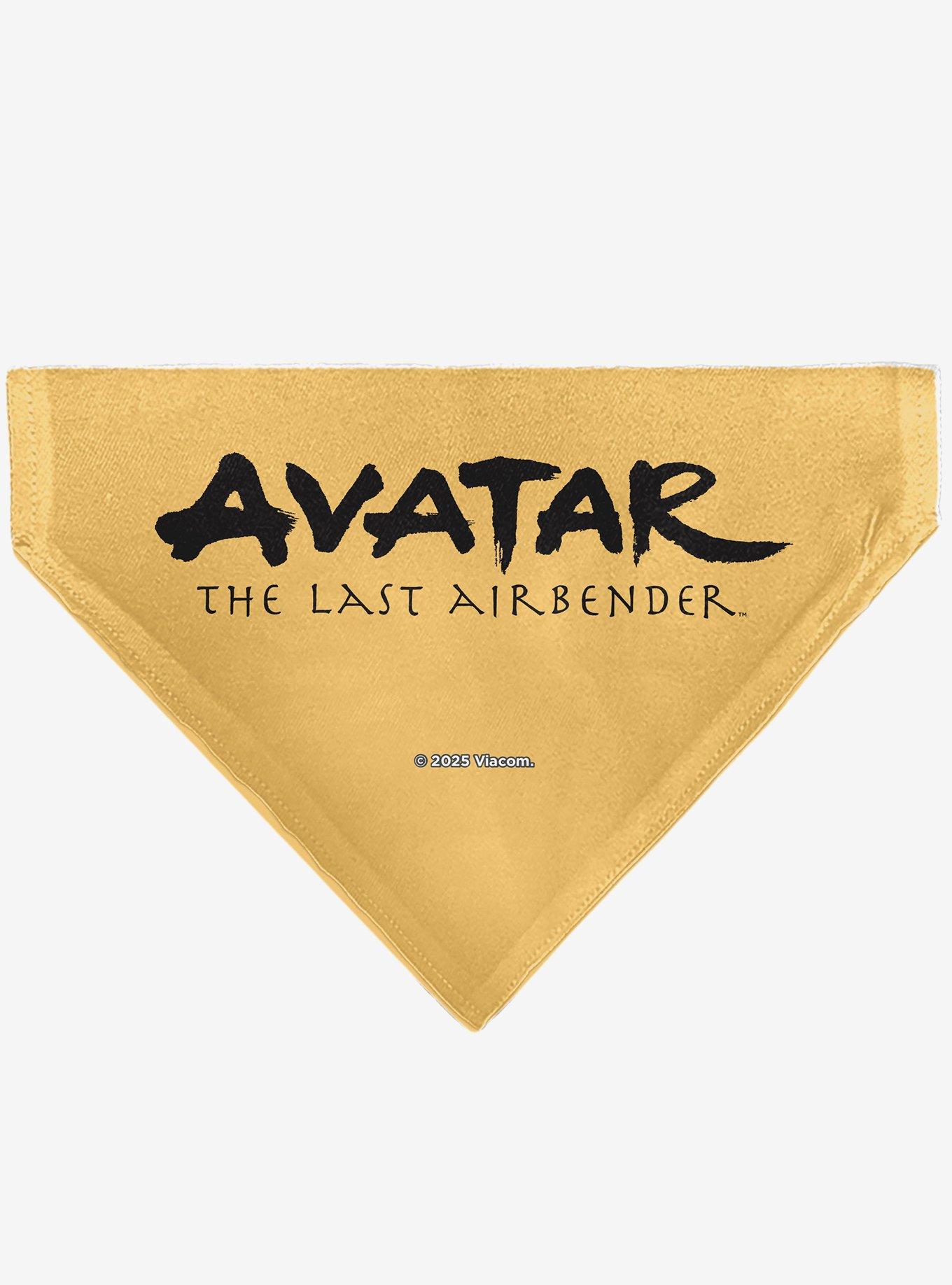 Avatar: The Last Airbender Action Pose Title Slip On Collar Pet Bandana - Bandana Only, , hi-res