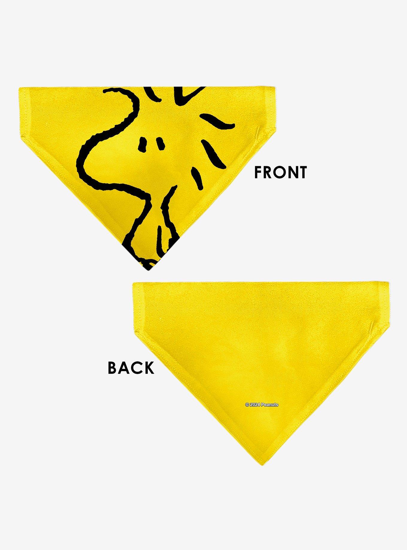 Peanuts Woodstock Pose Close Up Slip On Collar Pet Bandana - Bandana Only, , alternate