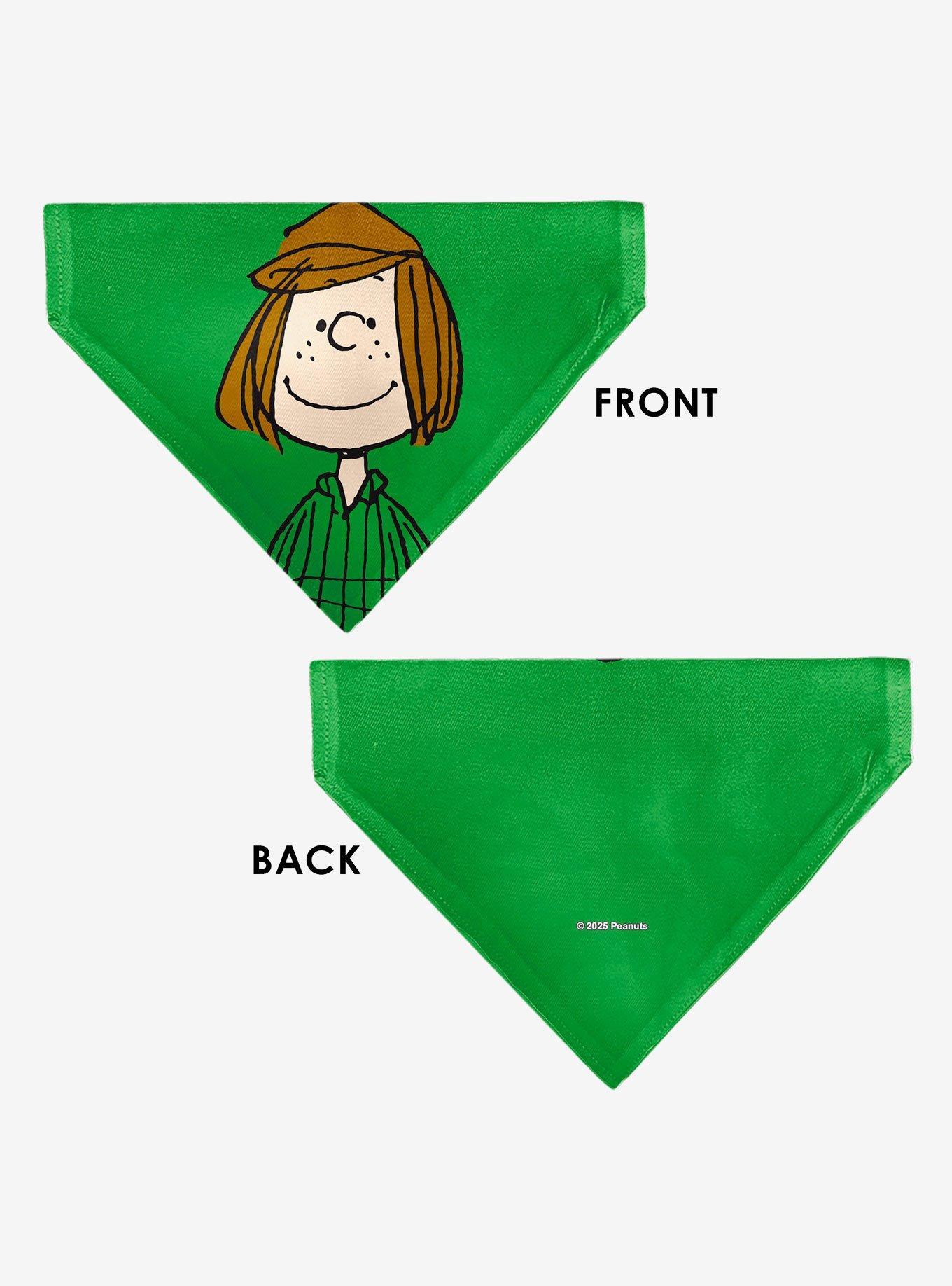 Peanuts Peppermint Patty Smiling Face Slip On Collar Pet Bandana - Bandana Only, , alternate - view 3