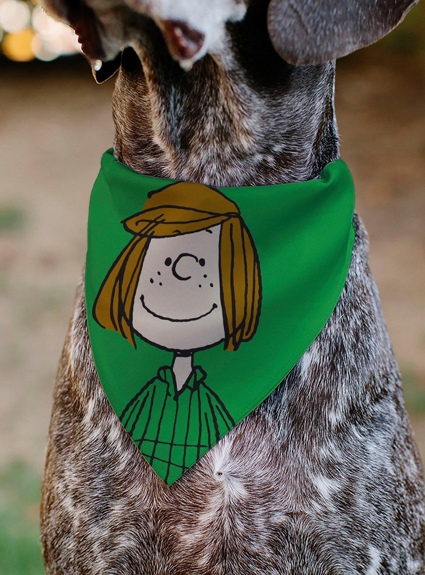 Peanuts Peppermint Patty Smiling Face Slip On Collar Pet Bandana - Bandana Only, , alternate - view 4