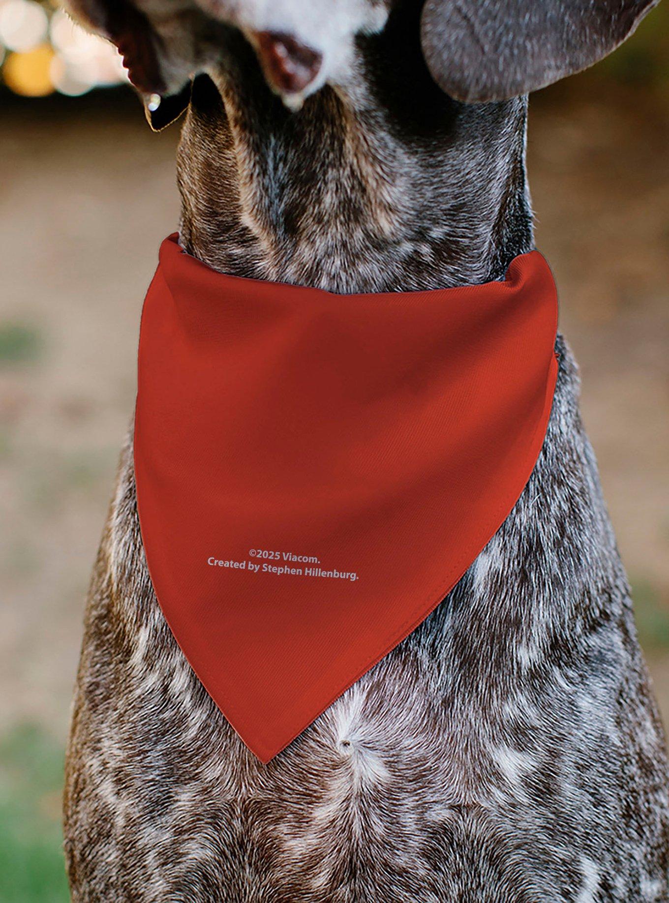 SpongeBob SquarePants Mr Krabs Character Slip On Collar Pet Bandana - Bandana Only, , alternate