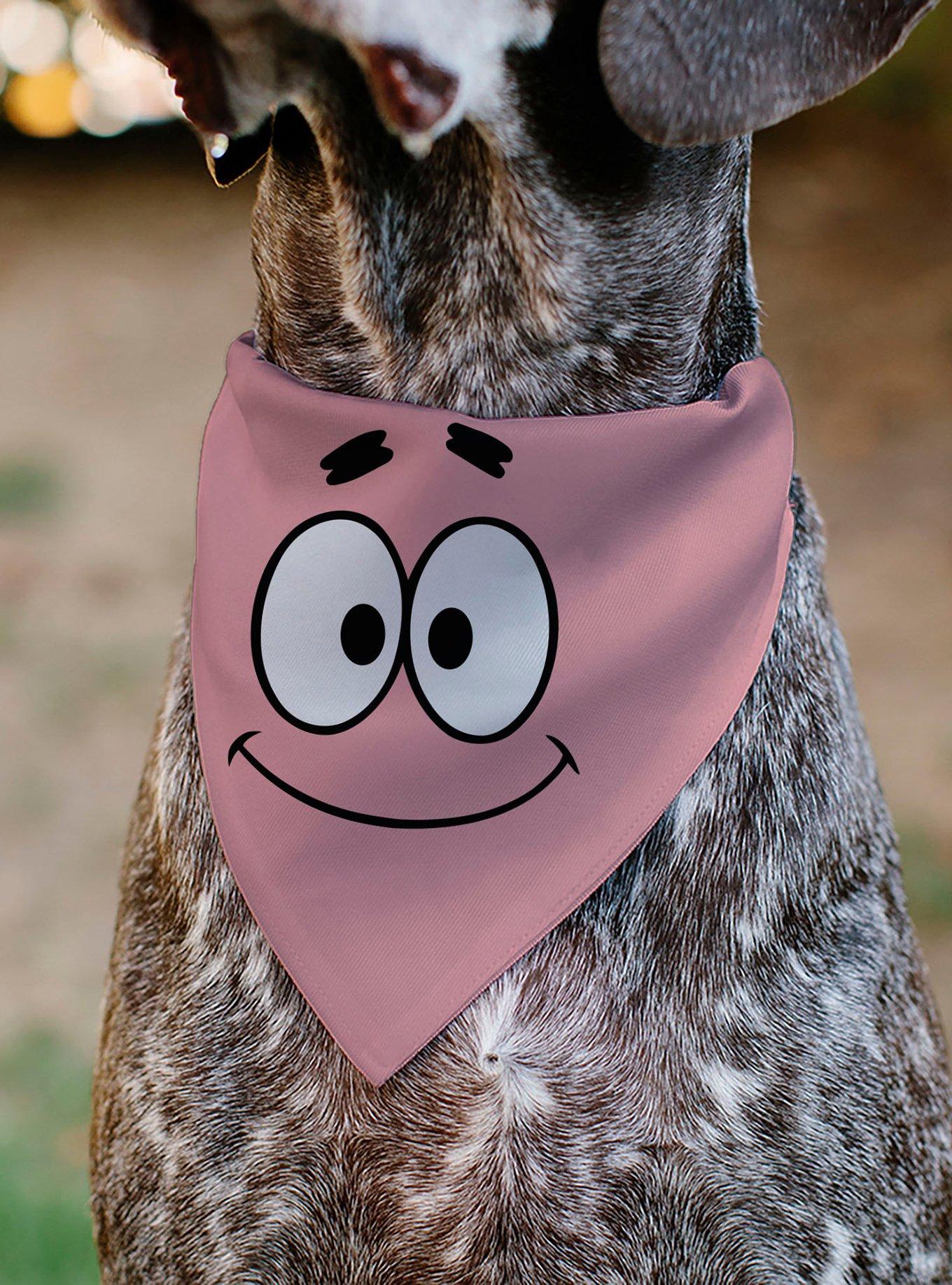 SpongeBob SquarePants Patrick Star Character Slip On Collar Pet Bandana - Bandana Only, , alternate