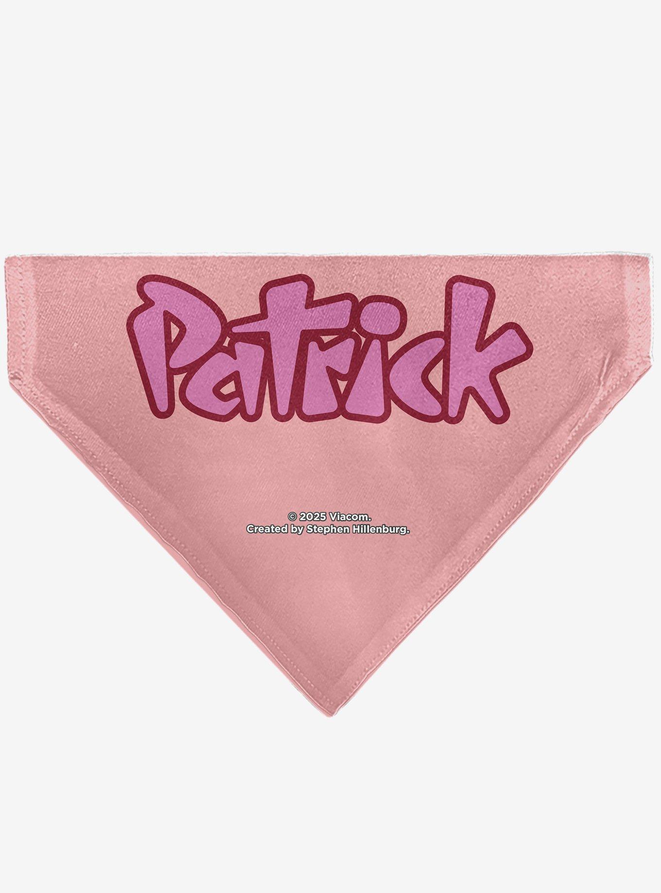 SpongeBob SquarePants Patrick Star Smiling Face Slip On Collar Pet Bandana - Bandana Only, , hi-res