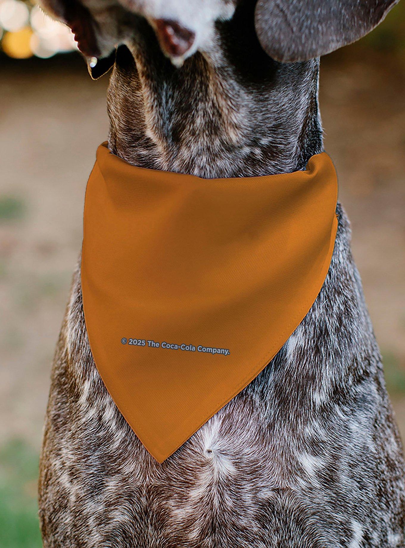 The Coca-Cola Company Fanta Round Logo Slip On Collar Pet Bandana - Bandana Only, , alternate