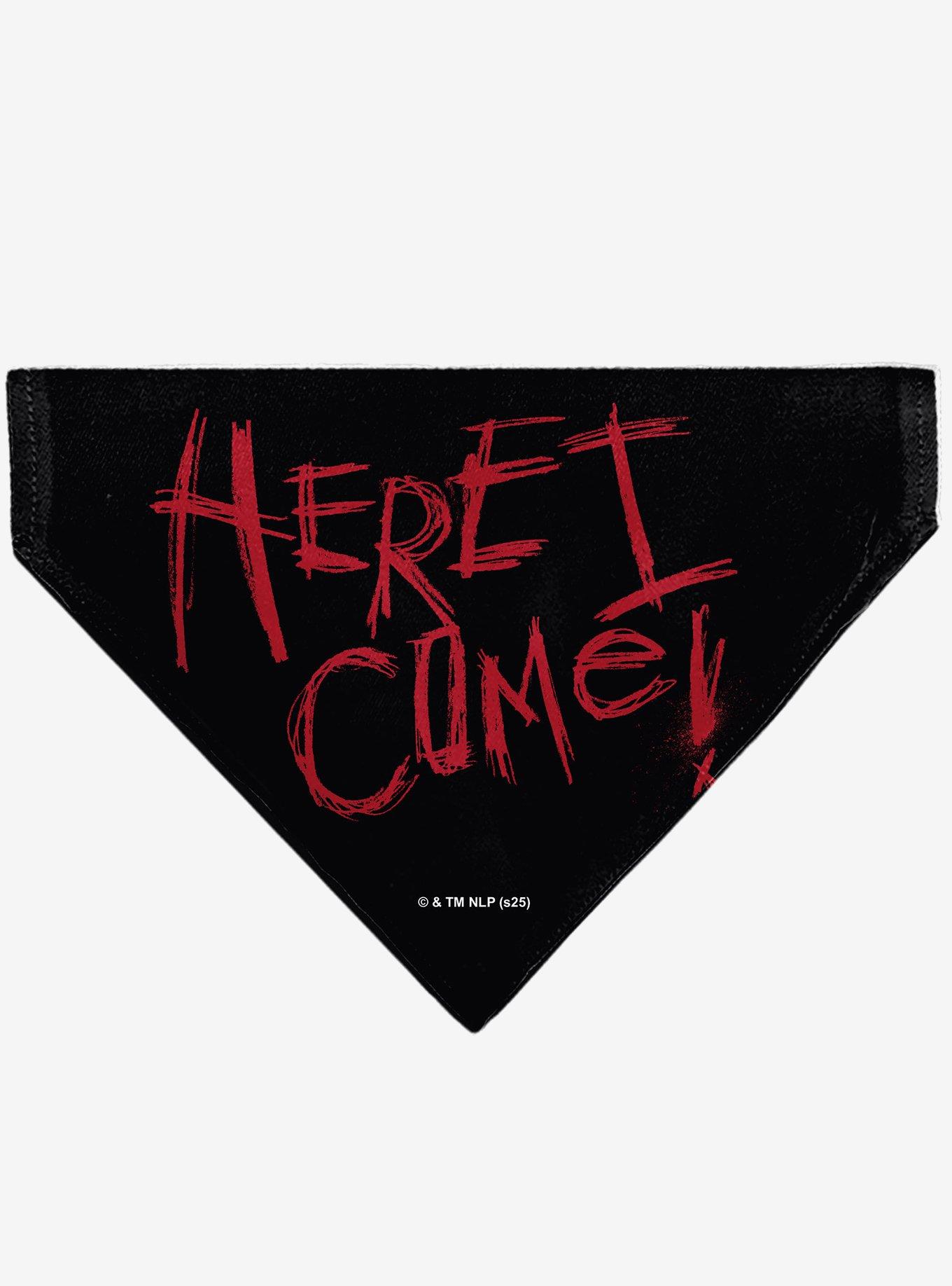 A Nightmare On Elm Street Ready Or Not Here I Come Slip On Collar Pet Bandana - Bandana Only, , hi-res