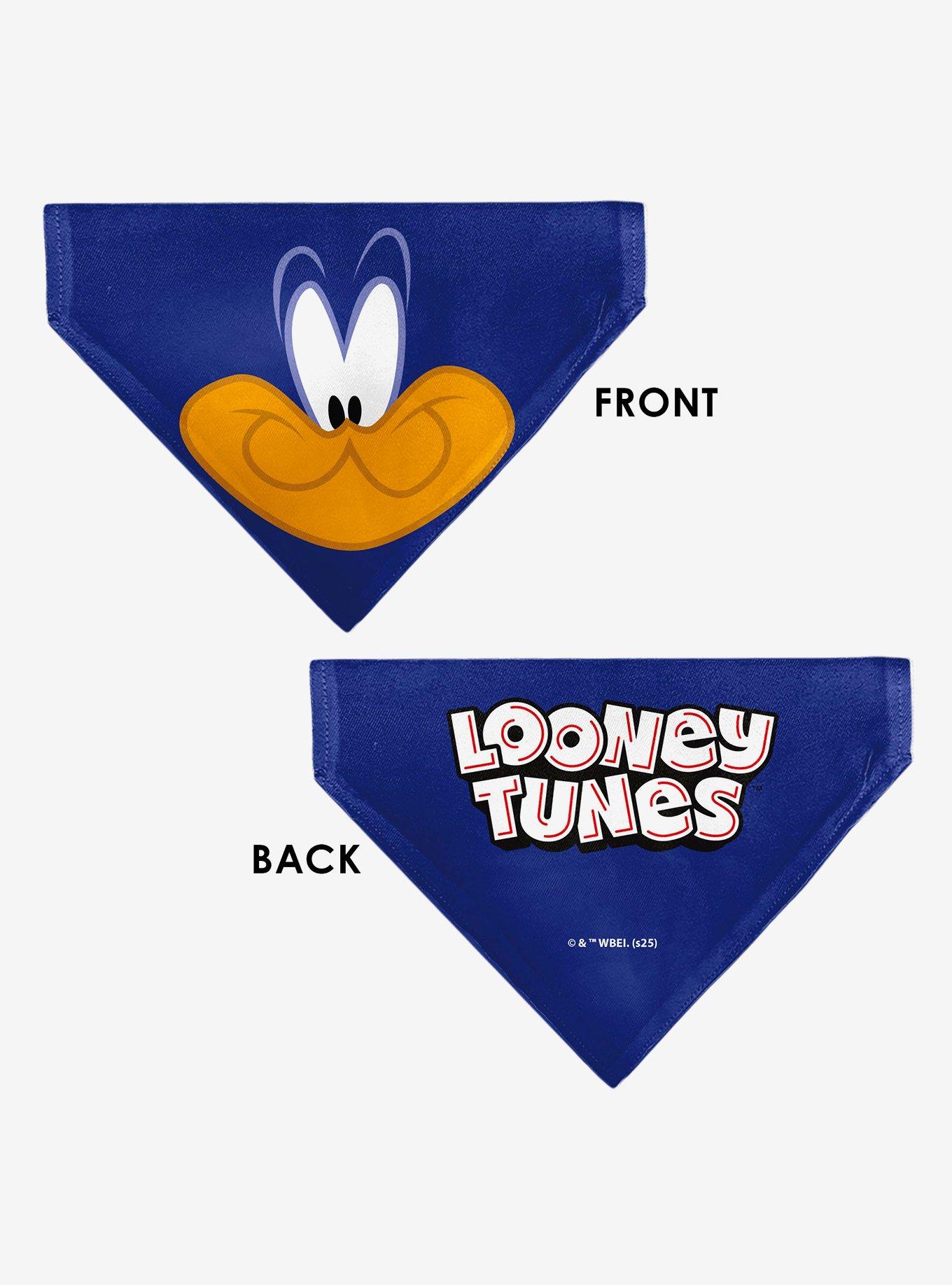Looney Tunes Road Runner Face Close Up Slip On Collar Pet Bandana - Bandana Only, , alternate